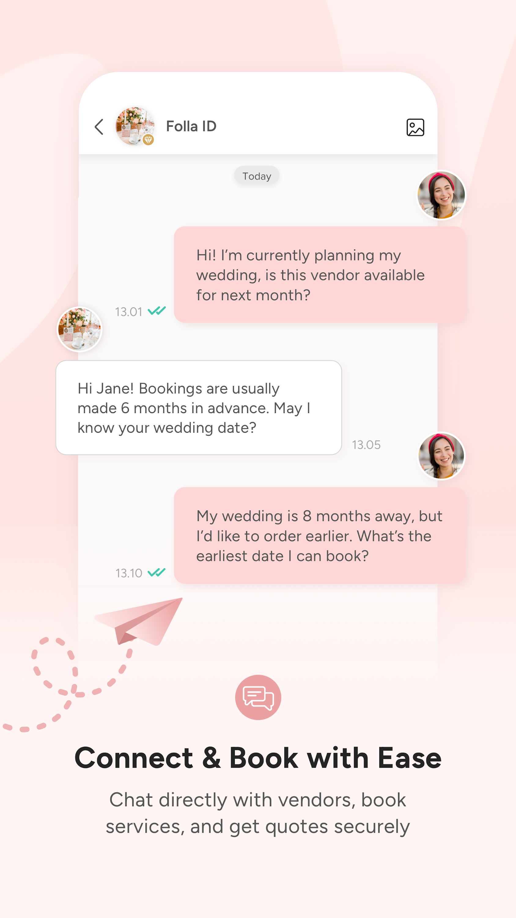 اسکرین شات 5 برنامه Bridestory: Wedding Super App