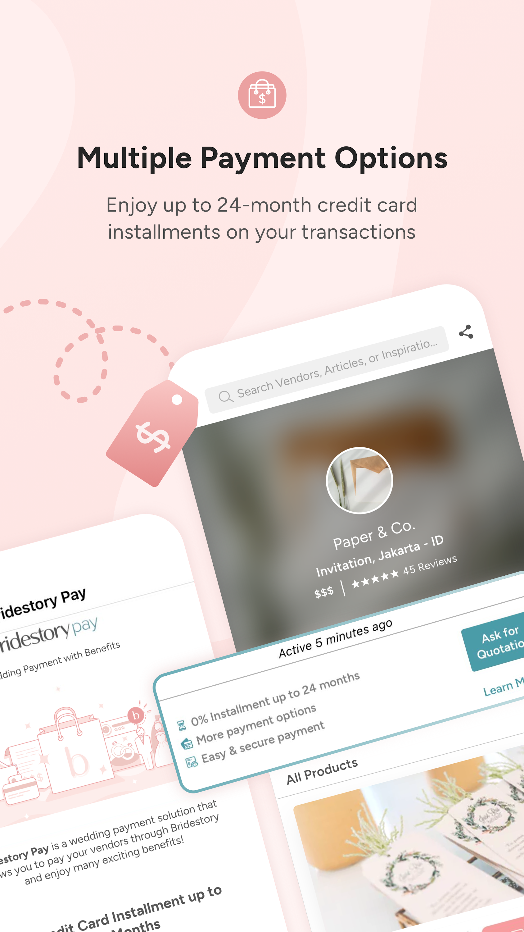 اسکرین شات 6 برنامه Bridestory: Wedding Super App