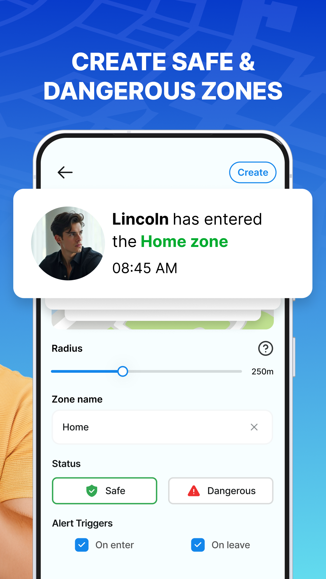 اسکرین شات 3 برنامه GPS Location Tracker For Phone
