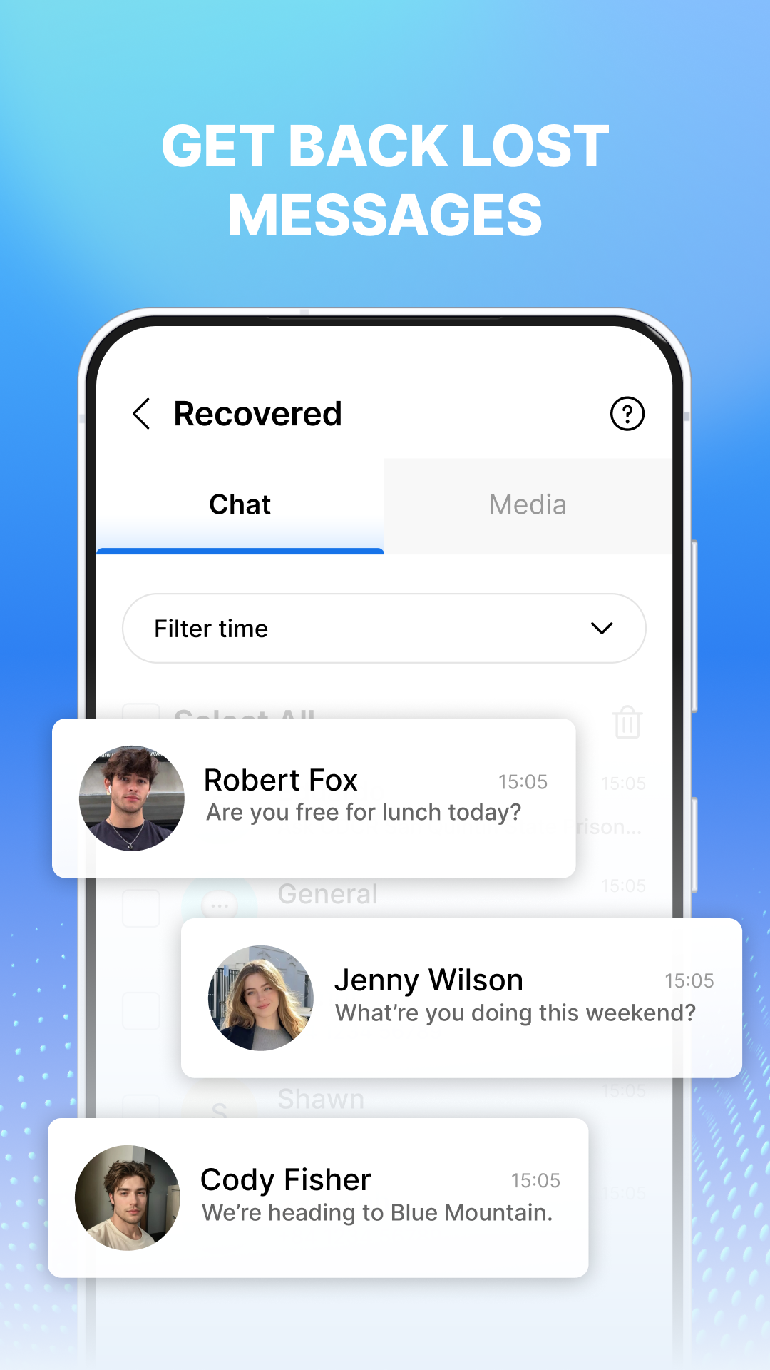 اسکرین شات 6 برنامه Recovery: Your Photos & Videos