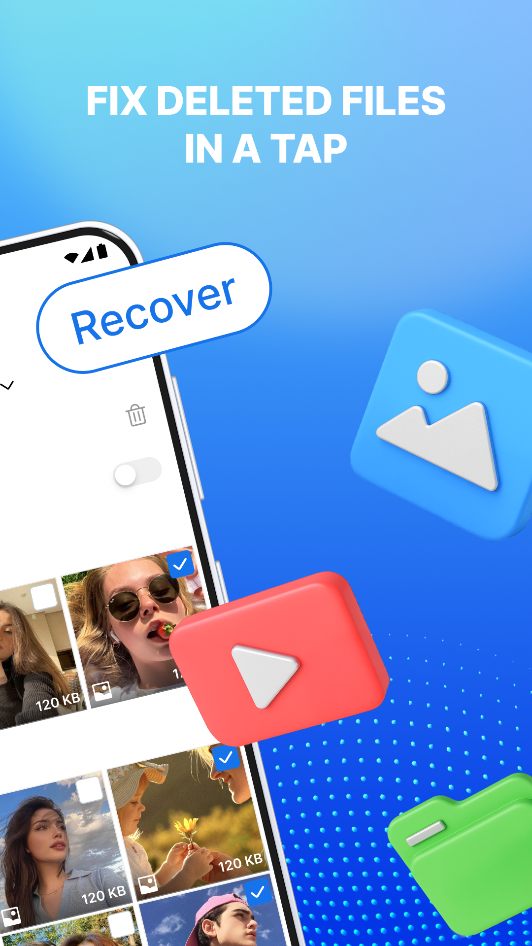 اسکرین شات 2 برنامه Recovery: Your Photos & Videos