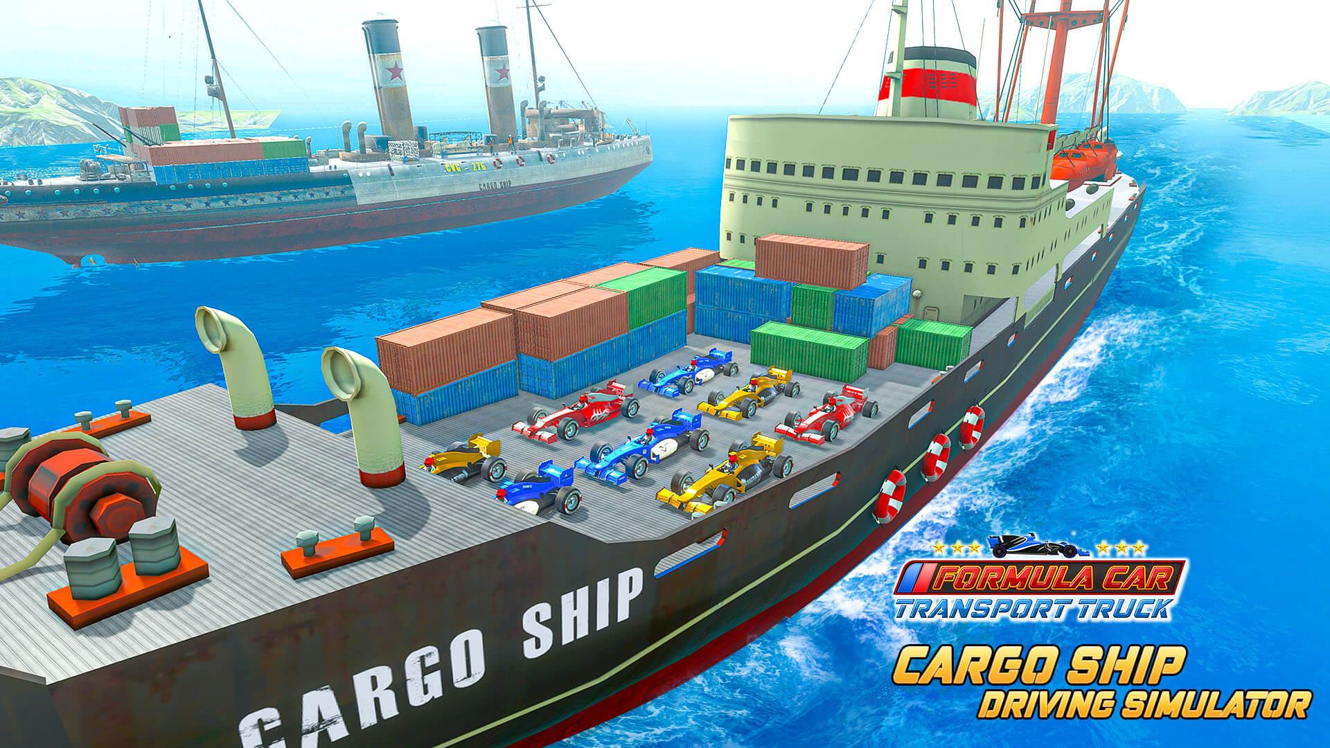 اسکرین شات 5 برنامه Formula Car Transporter Truck