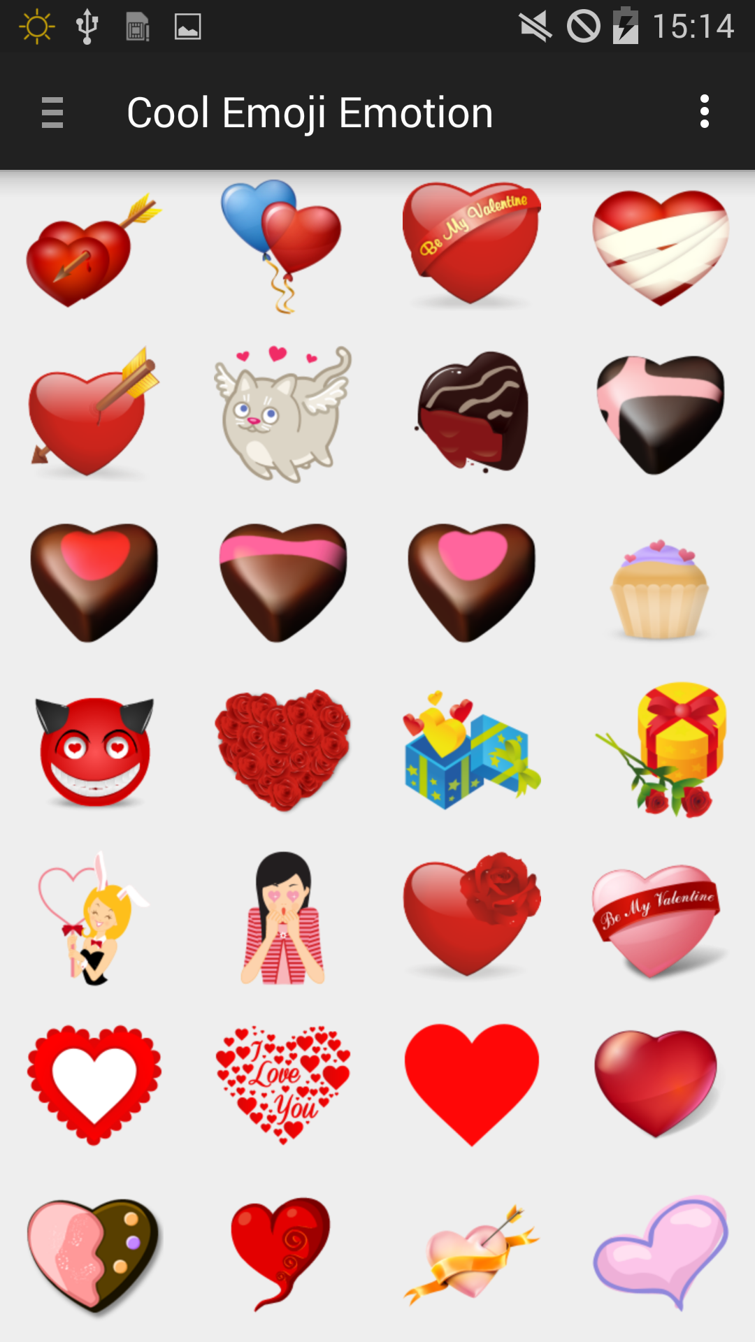 اسکرین شات 1 برنامه Emoji Smiley