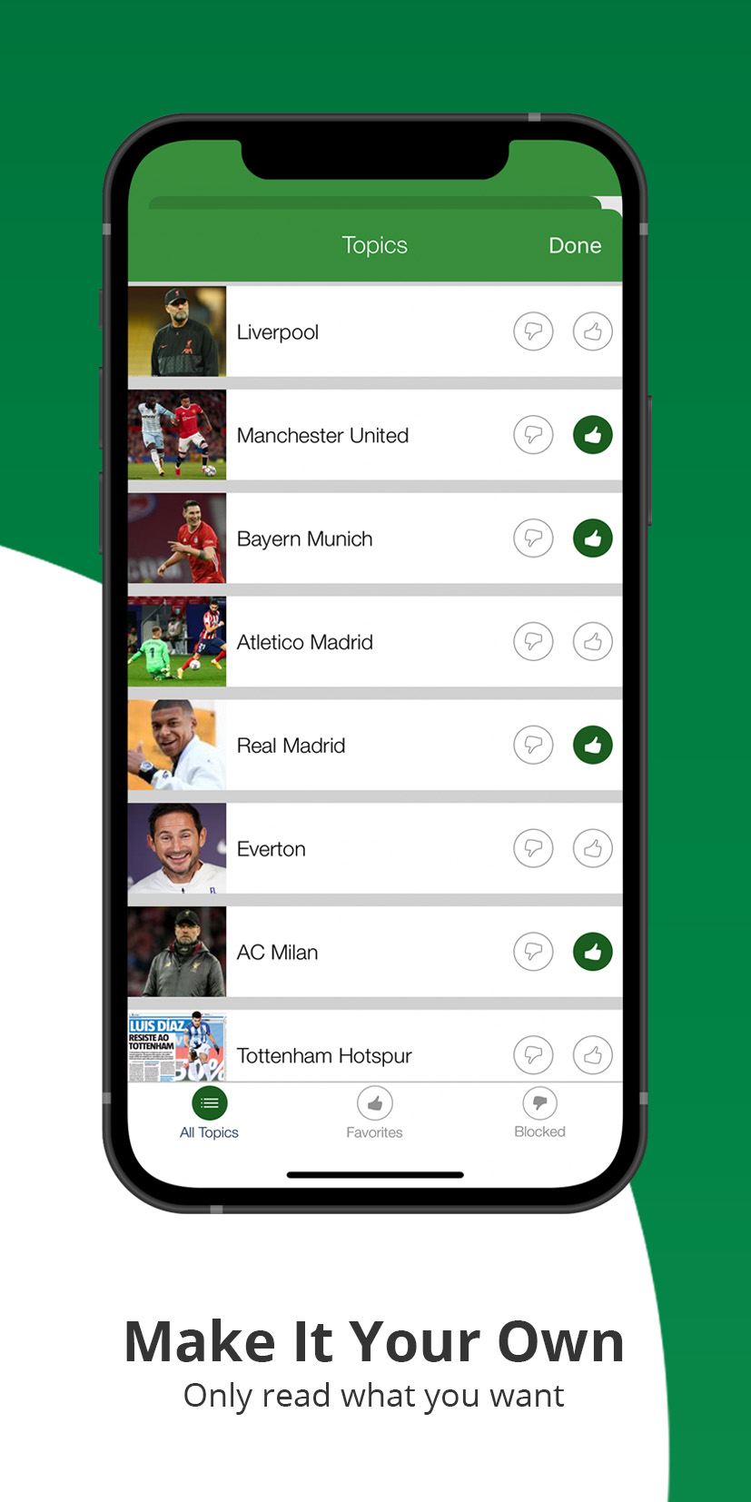 اسکرین شات 4 برنامه Football Transfers & Trades