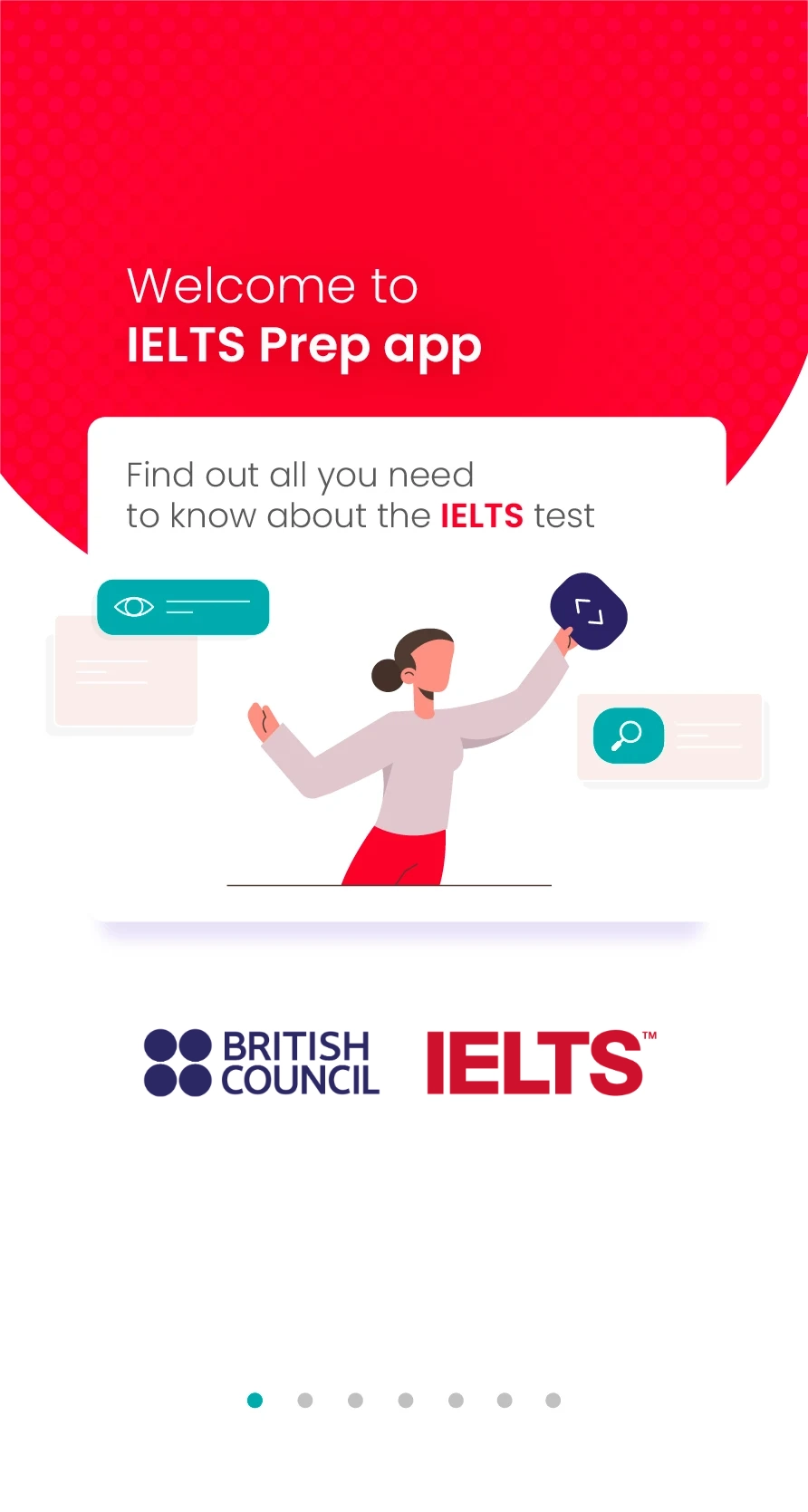 اسکرین شات 1 برنامه IELTS Prep App - takeielts.org
