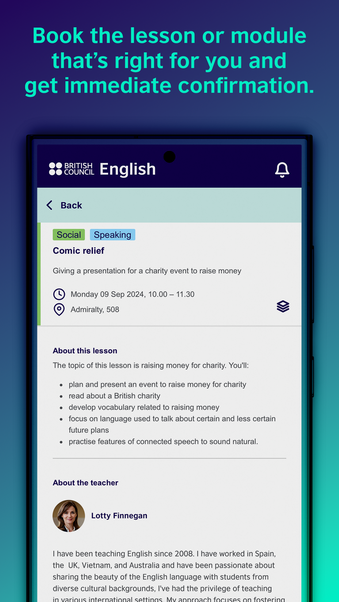 اسکرین شات 5 برنامه My British Council English