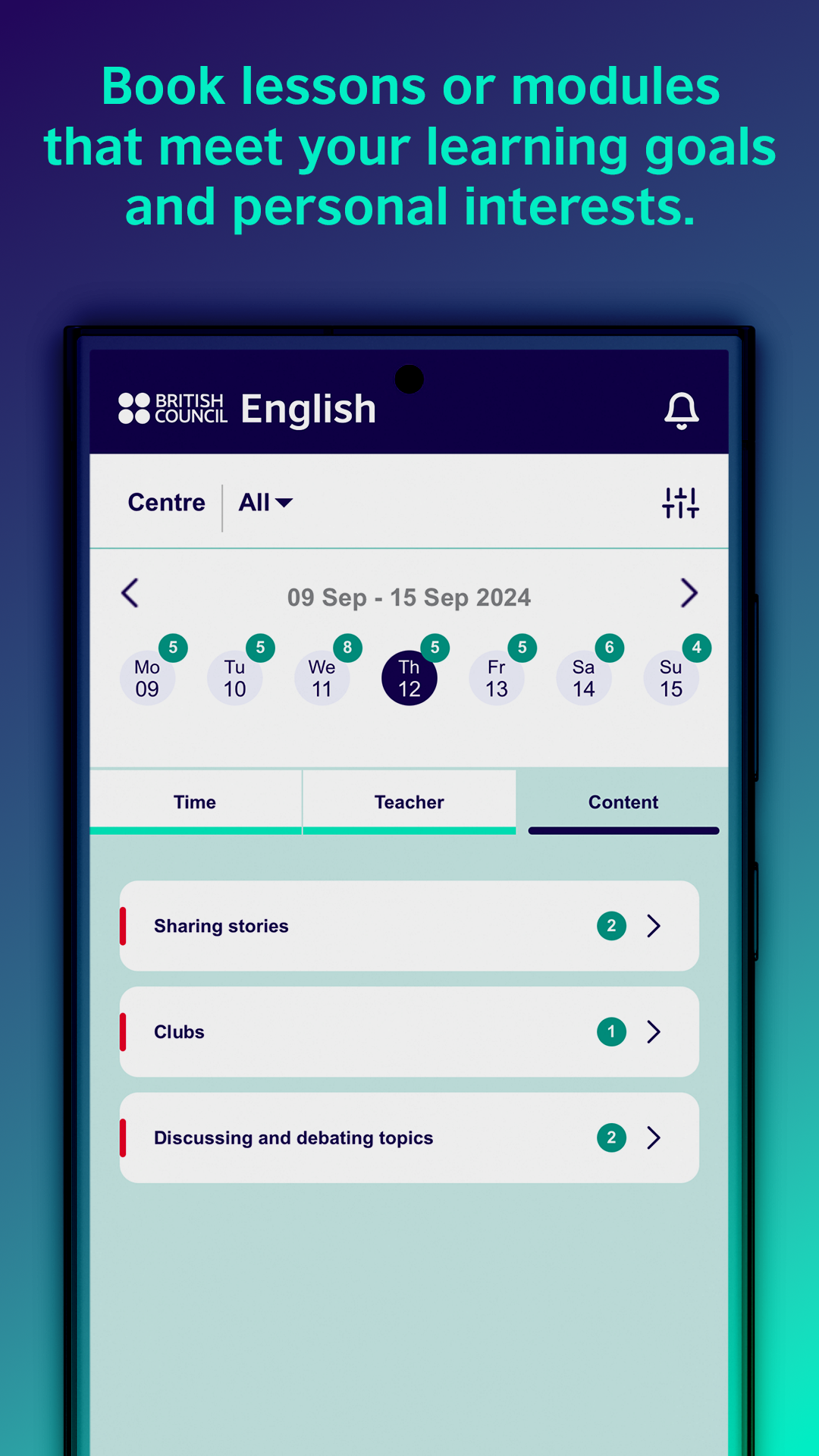اسکرین شات 4 برنامه My British Council English