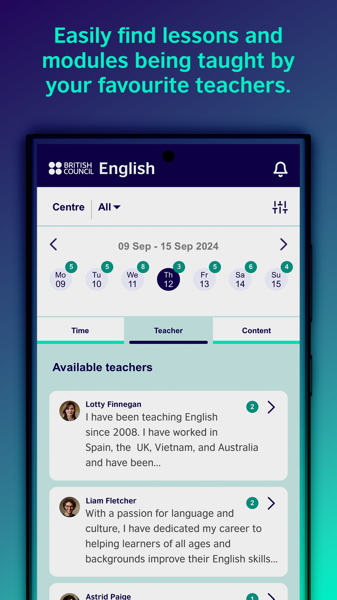 اسکرین شات 3 برنامه My British Council English