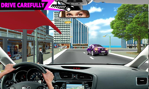 اسکرین شات 1 بازی New York Taxi Duty Driver: Pink Taxi Games 2018