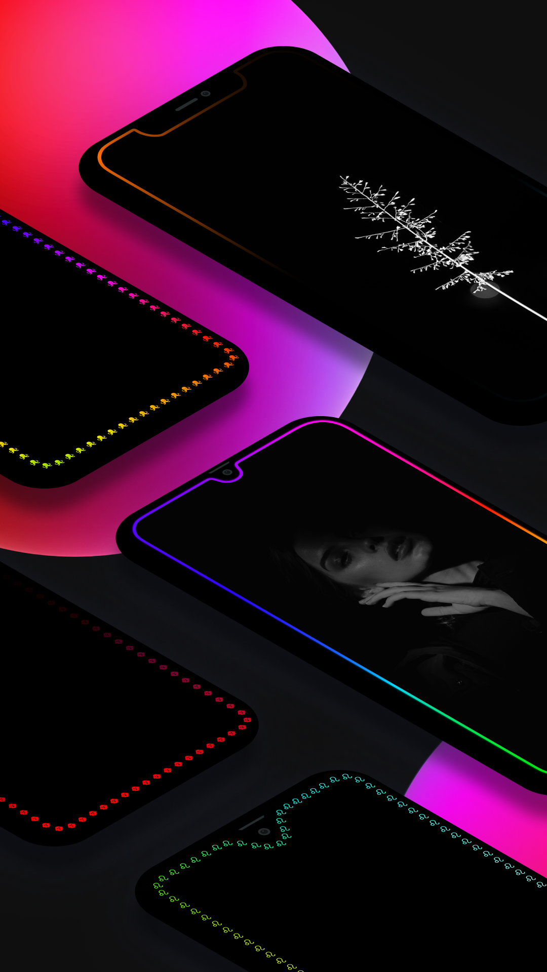اسکرین شات 6 برنامه Edge Colors - Lighting Colors