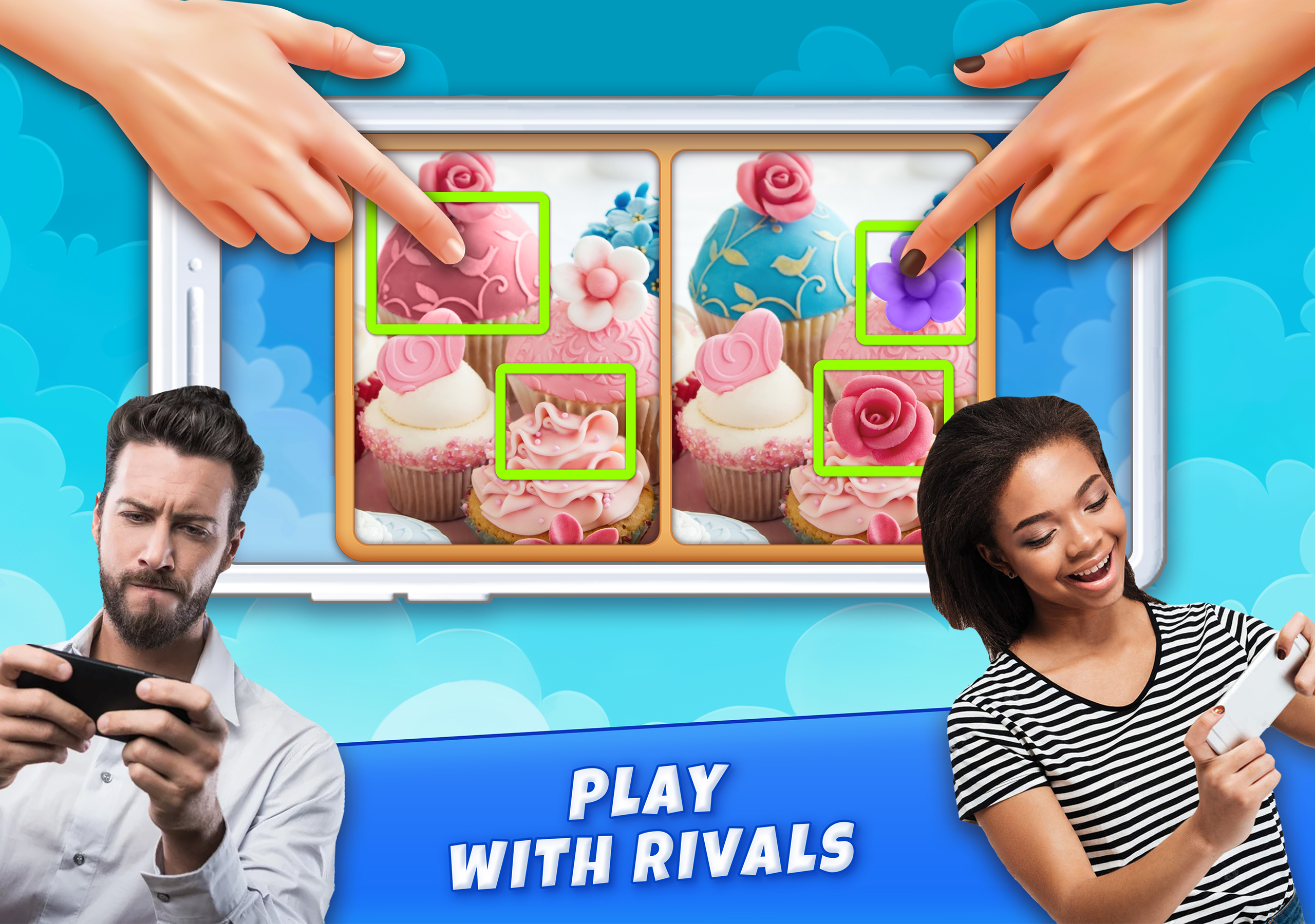 اسکرین شات 1 بازی Eye-land: PvP 5 difference