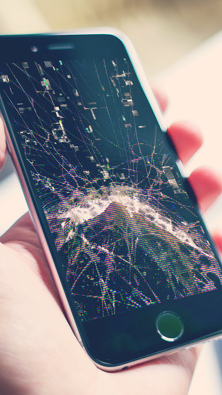 اسکرین شات 7 برنامه Broken Screen Prank: Cracked