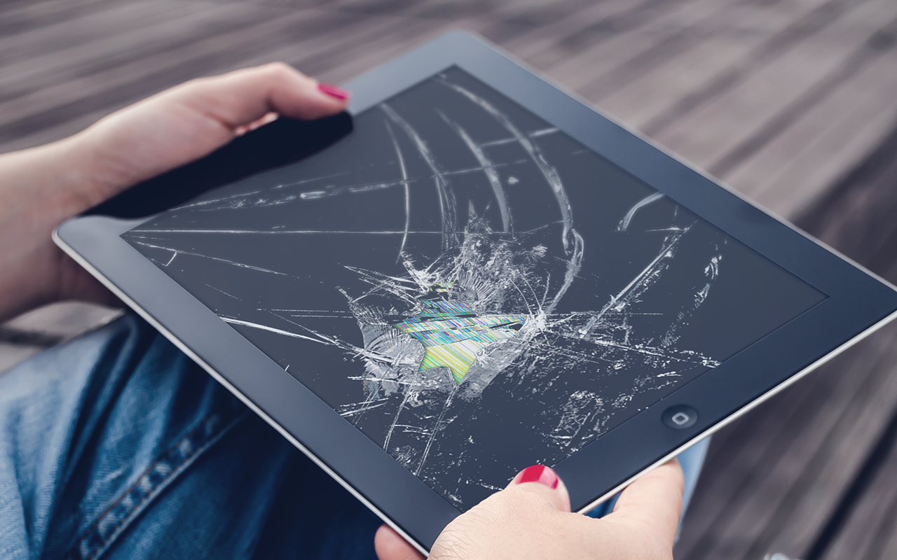 اسکرین شات 4 برنامه Broken Screen Prank: Cracked