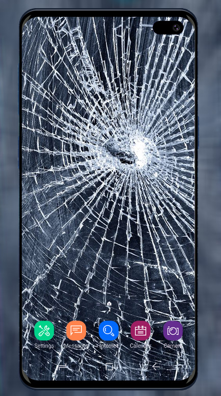 اسکرین شات 3 برنامه Broken Screen Wallpaper