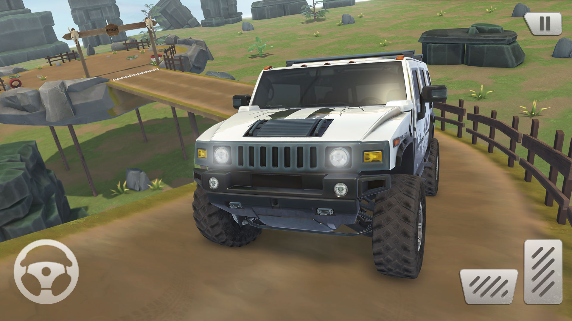 اسکرین شات 3 برنامه Mountain Hill Offroad Parking