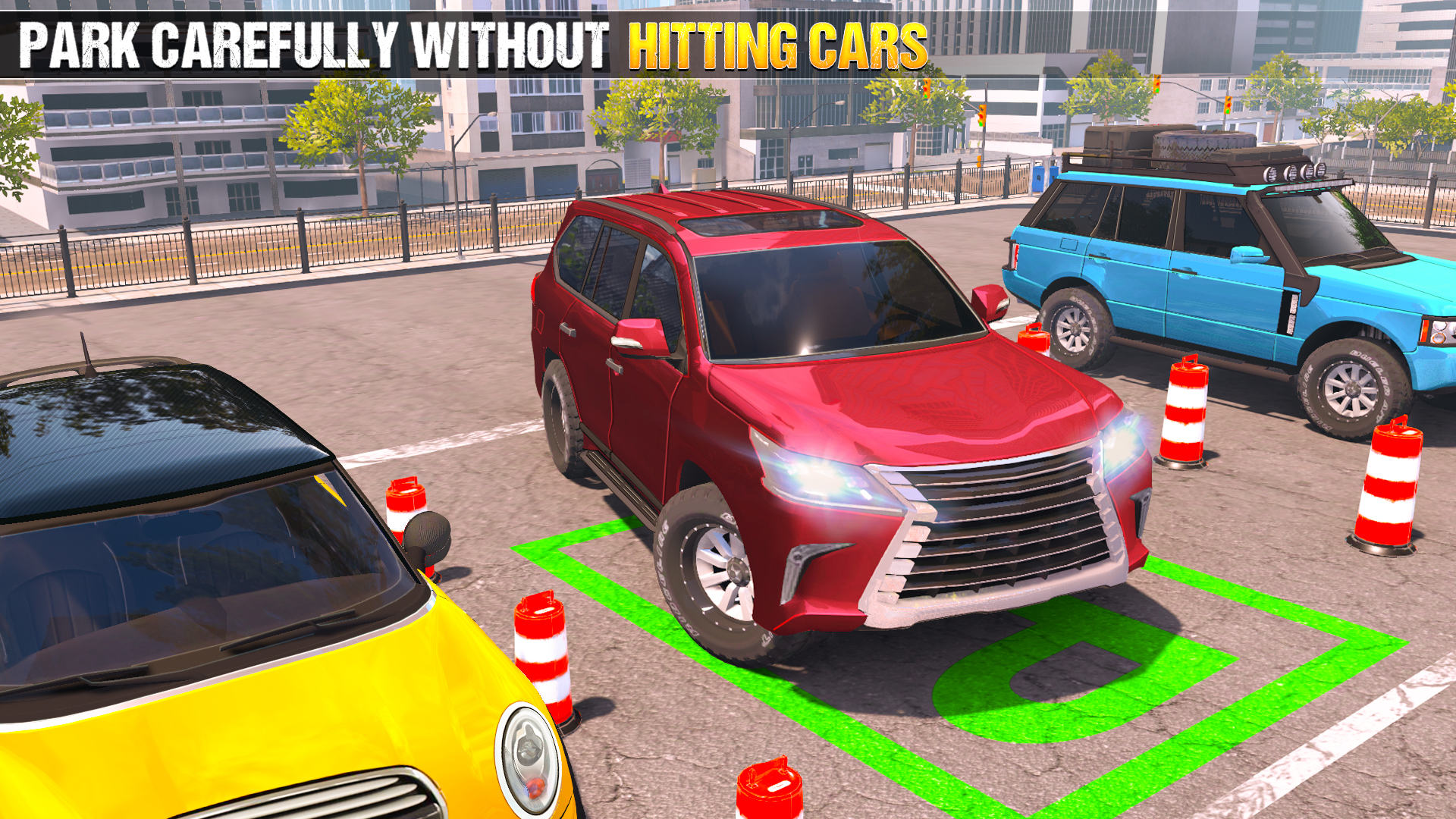 اسکرین شات 4 برنامه Car Prado Parking Driving Game