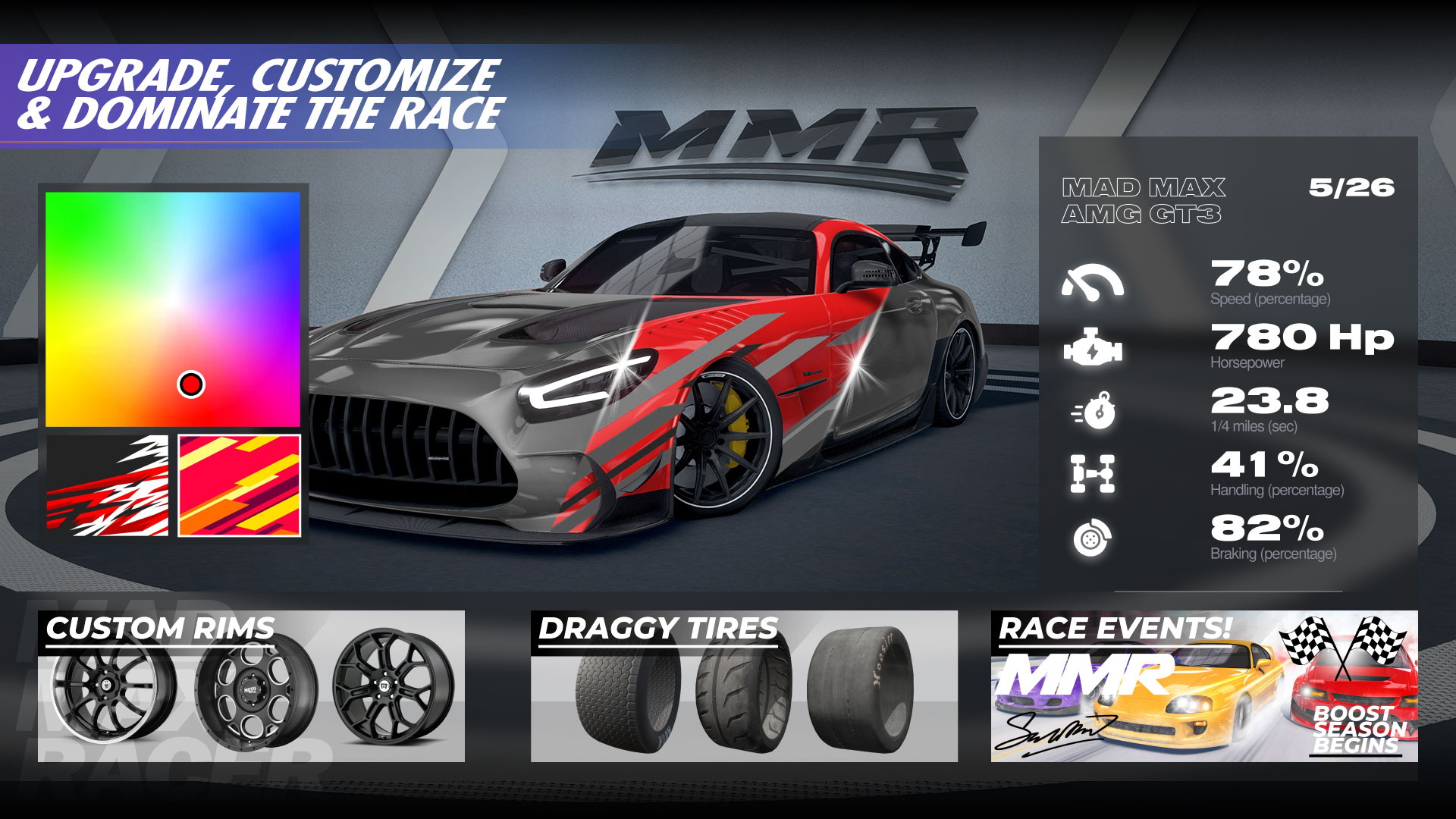 اسکرین شات 3 بازی Car Racing Games MAD Max Racer