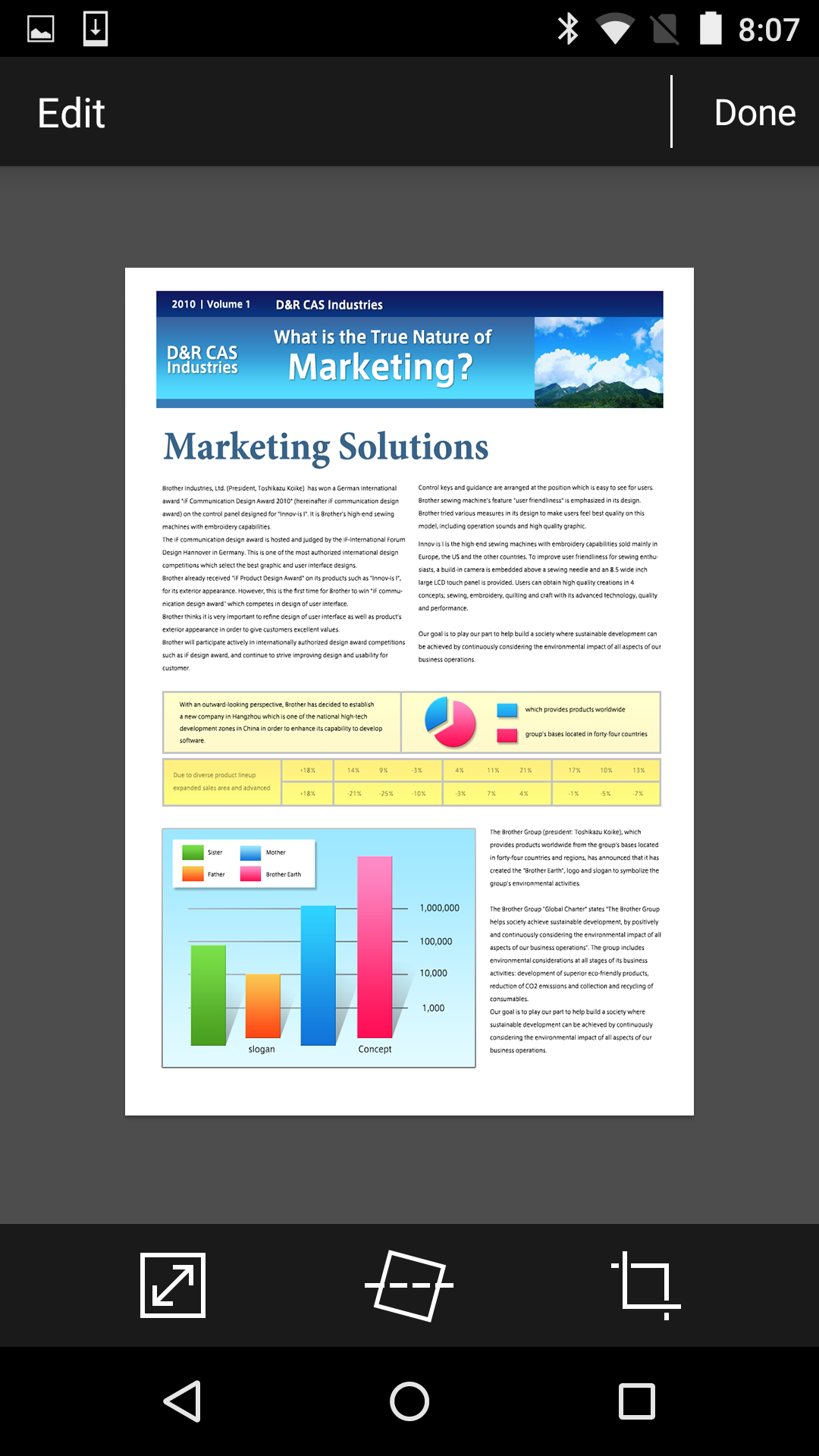 اسکرین شات 6 برنامه Brother iPrint&Scan