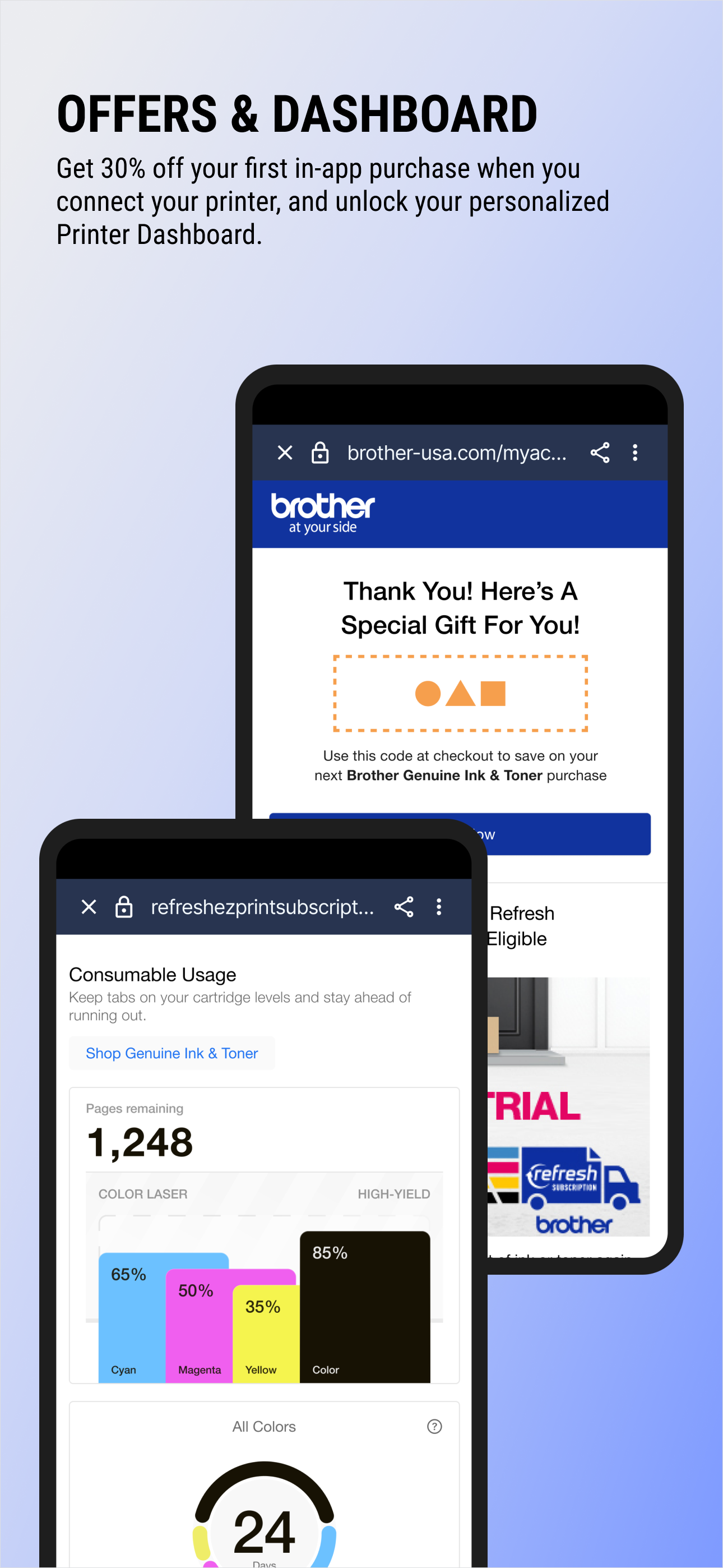 اسکرین شات 6 برنامه Brother Mobile Connect