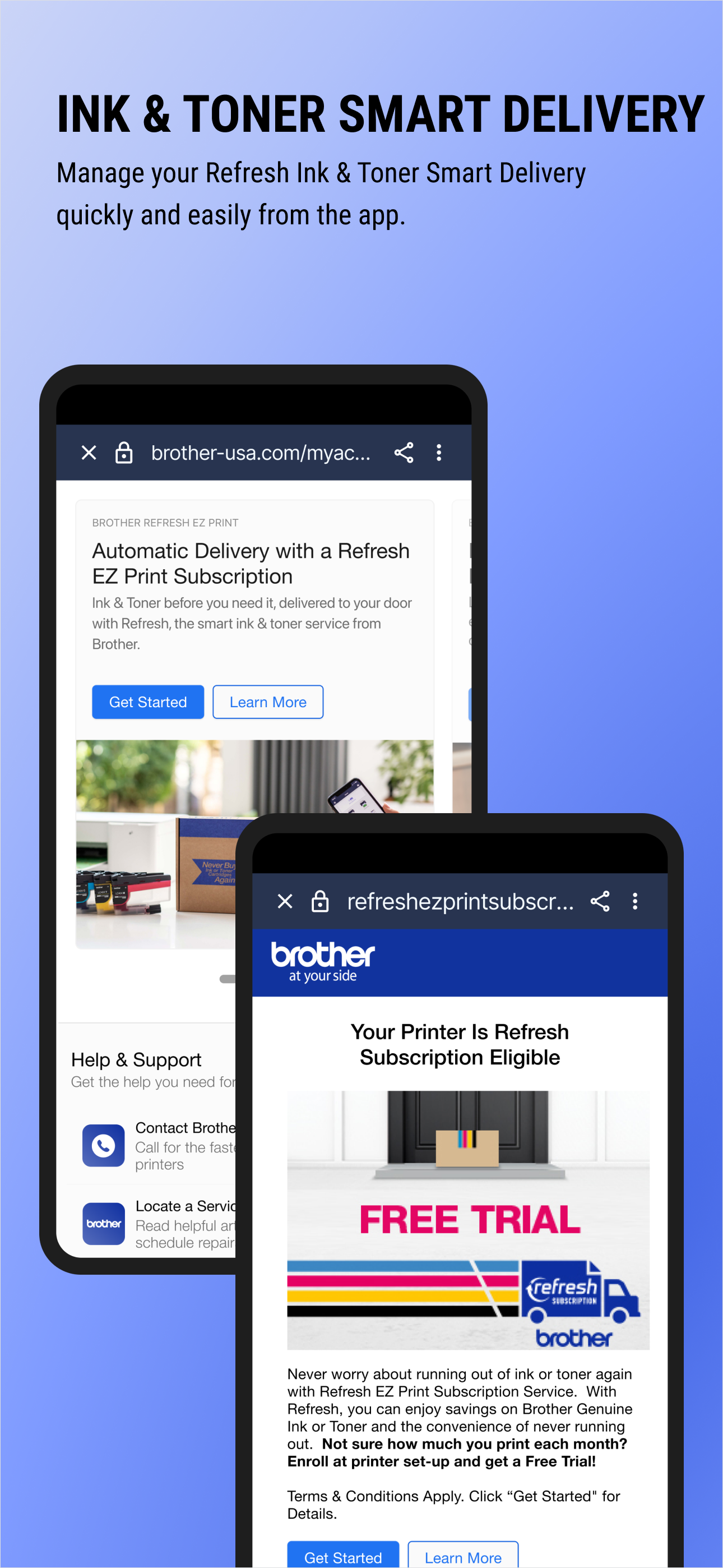 اسکرین شات 7 برنامه Brother Mobile Connect
