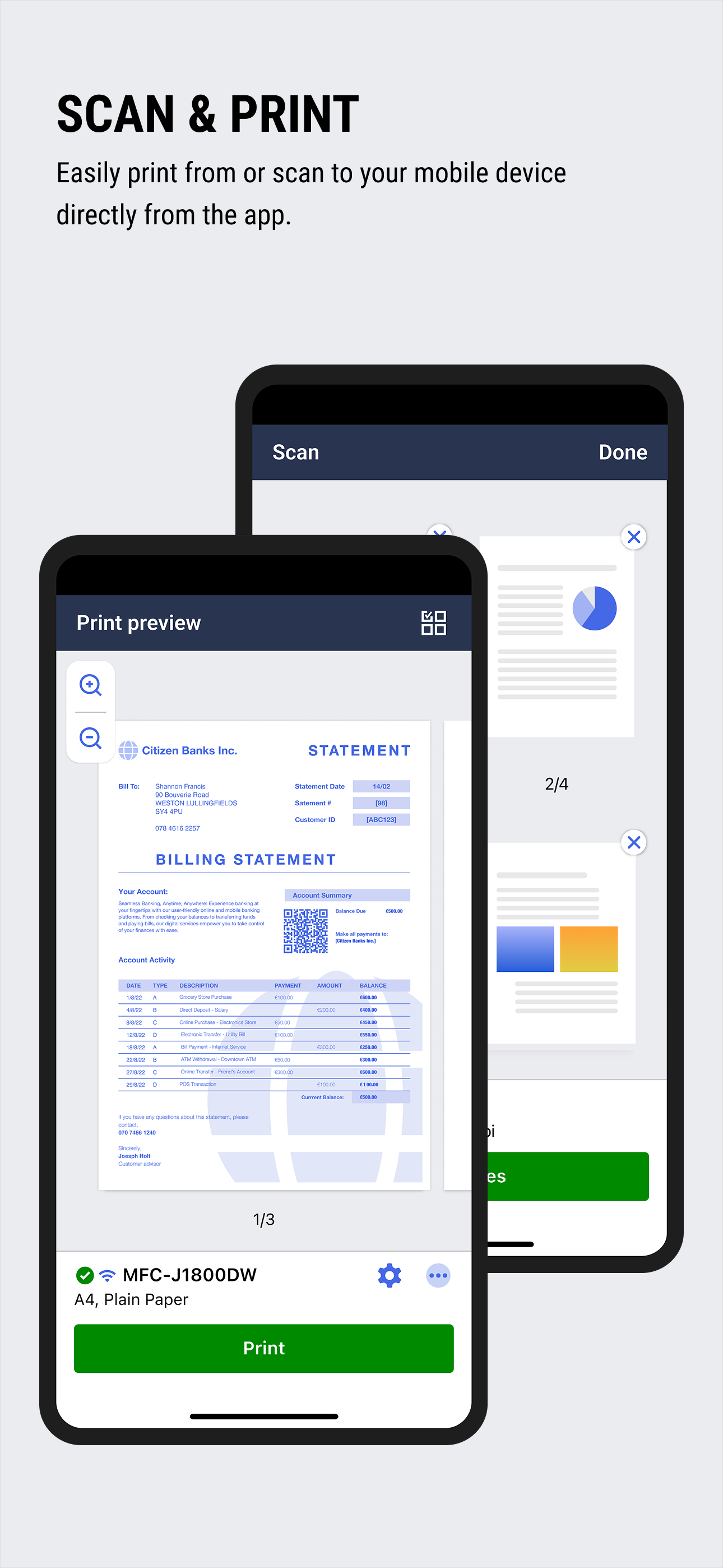 اسکرین شات 4 برنامه Brother Mobile Connect