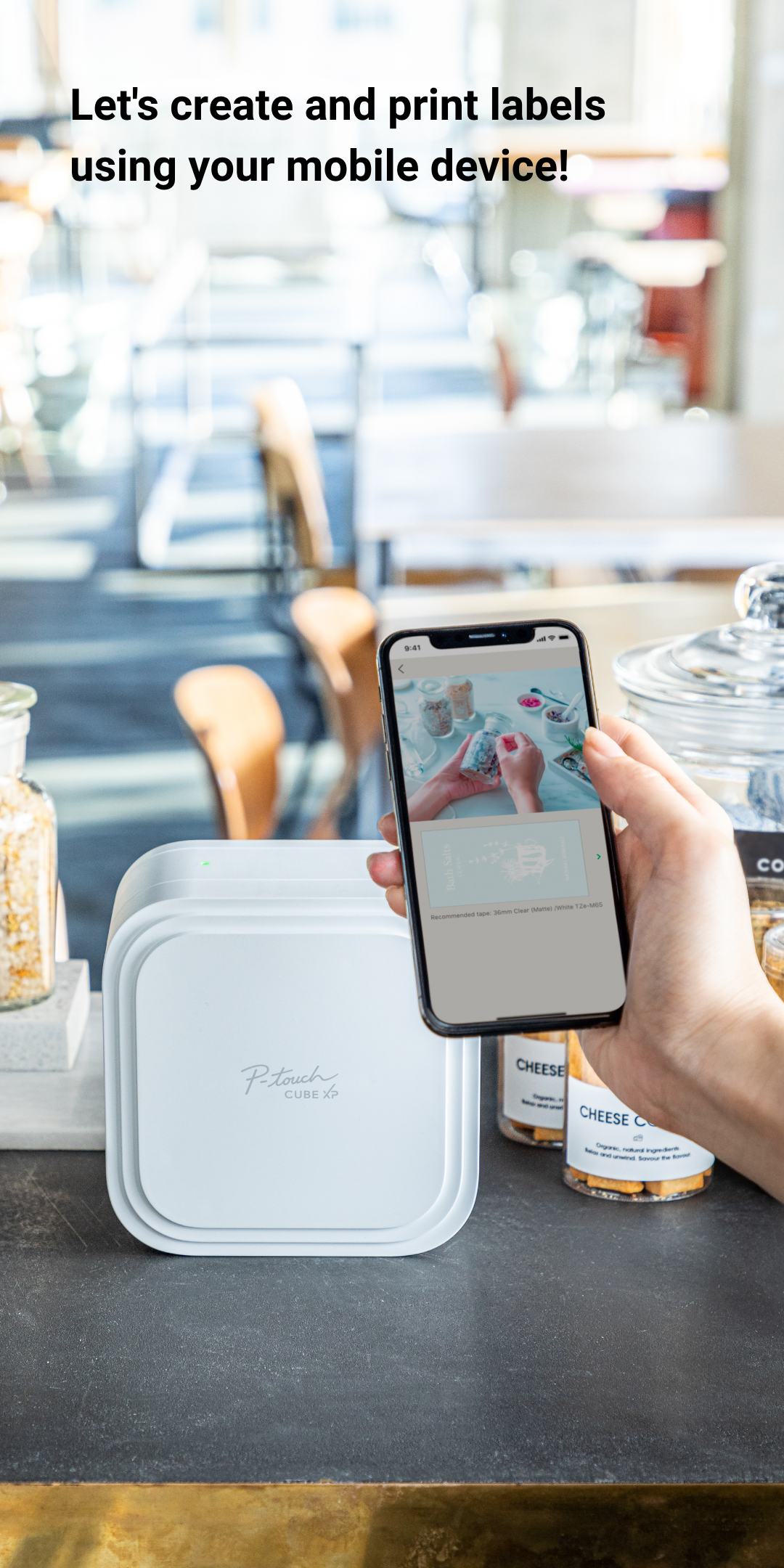 اسکرین شات 1 برنامه P-touch Design&Print 2