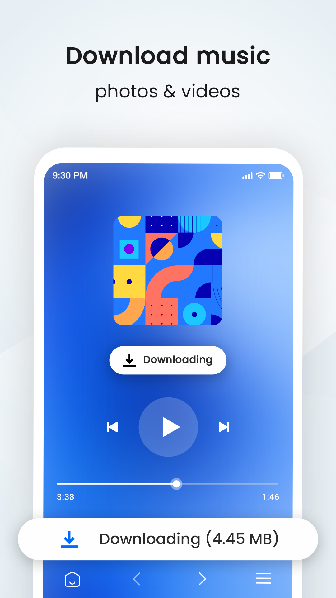 اسکرین شات 3 برنامه Internet Browser