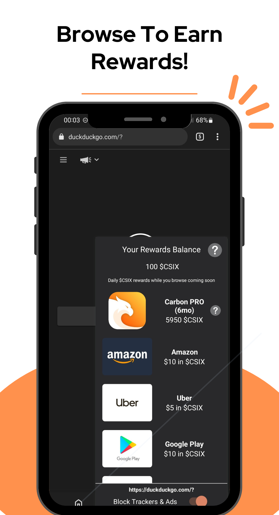 اسکرین شات 2 برنامه Carbon: Super Fast Browser