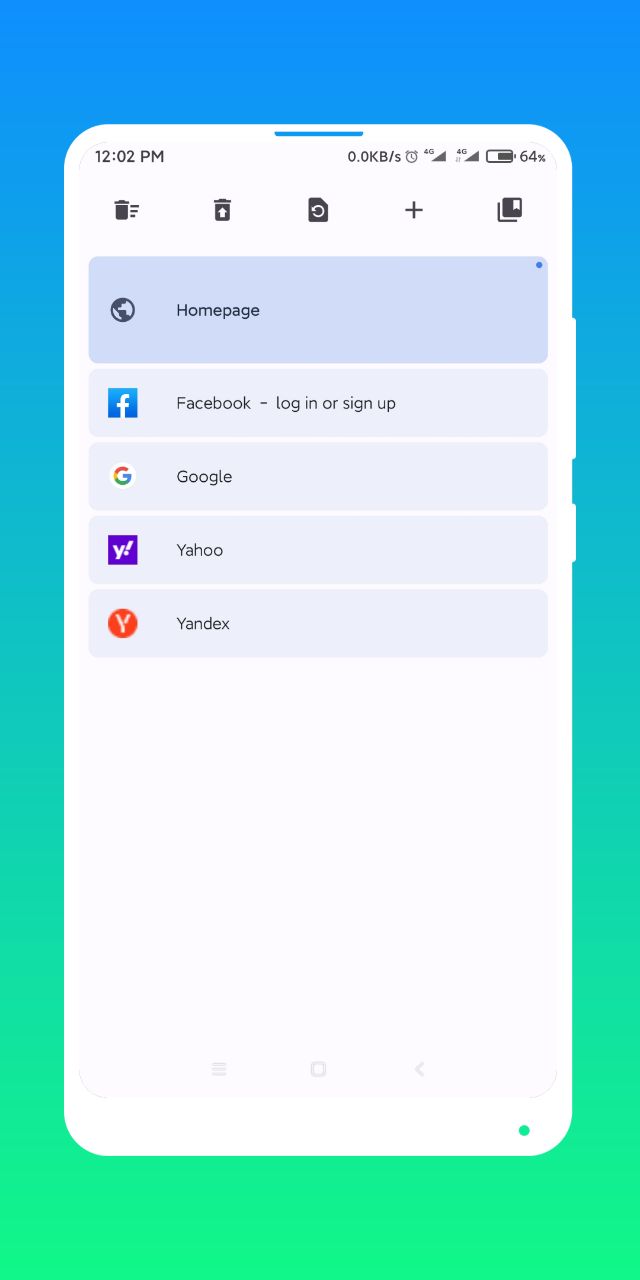 اسکرین شات 3 برنامه Internet Browser