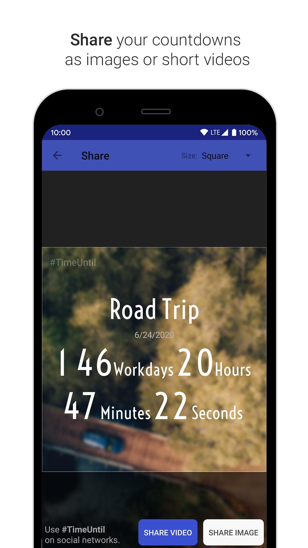 اسکرین شات 7 برنامه Time Until: Countdown + Widget