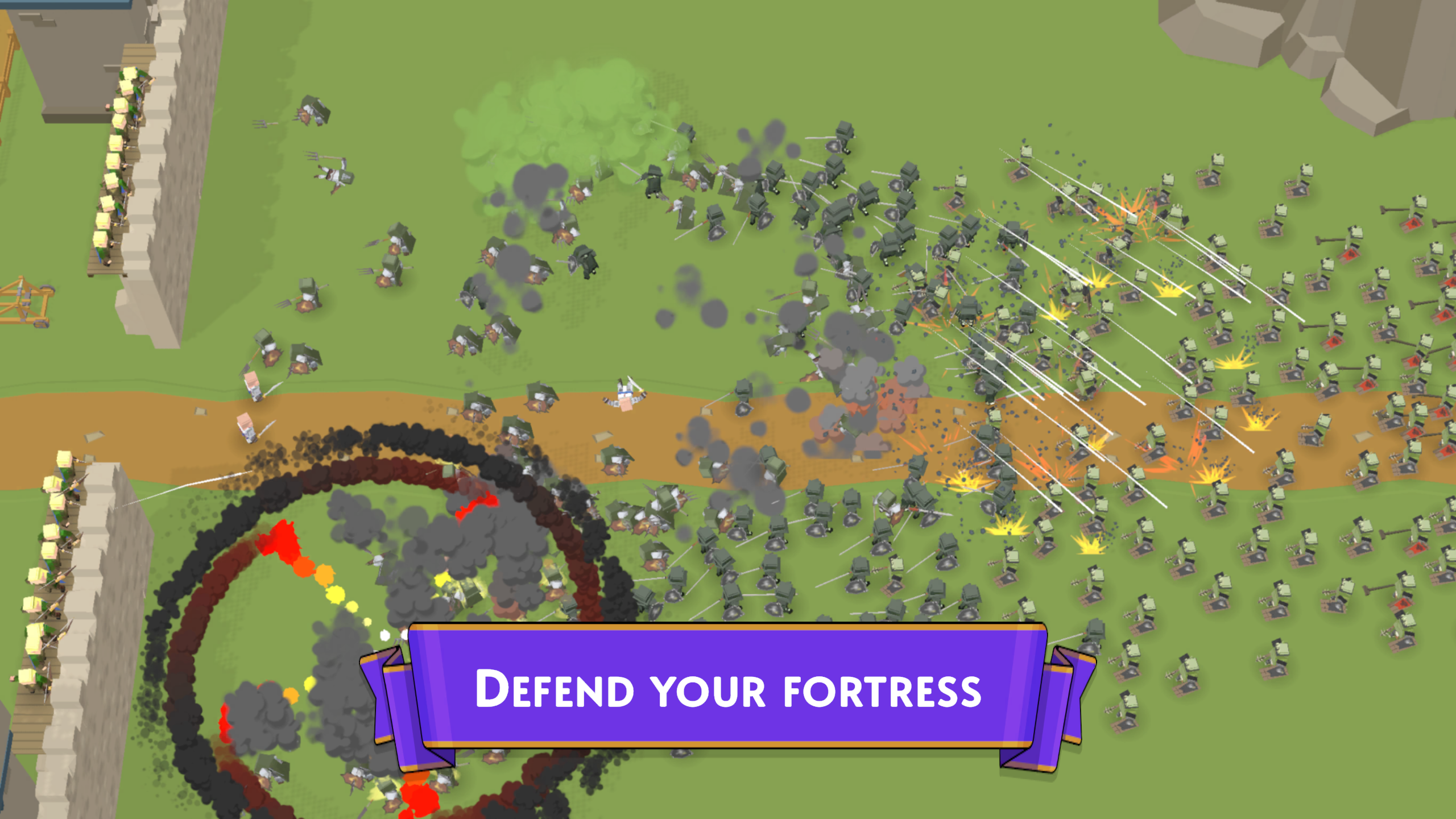 اسکرین شات 1 بازی Medieval Defense & Conquest 2