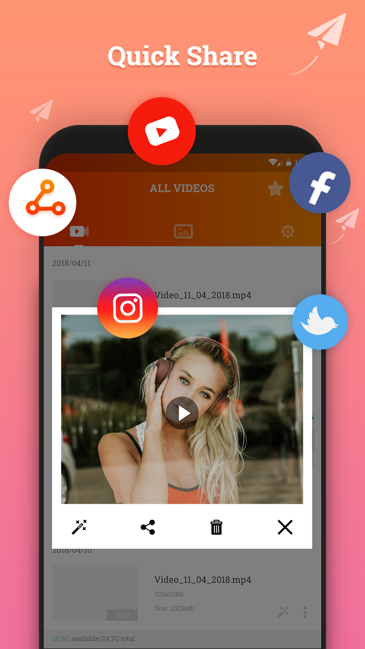 اسکرین شات 4 برنامه Smart Screen recorder
