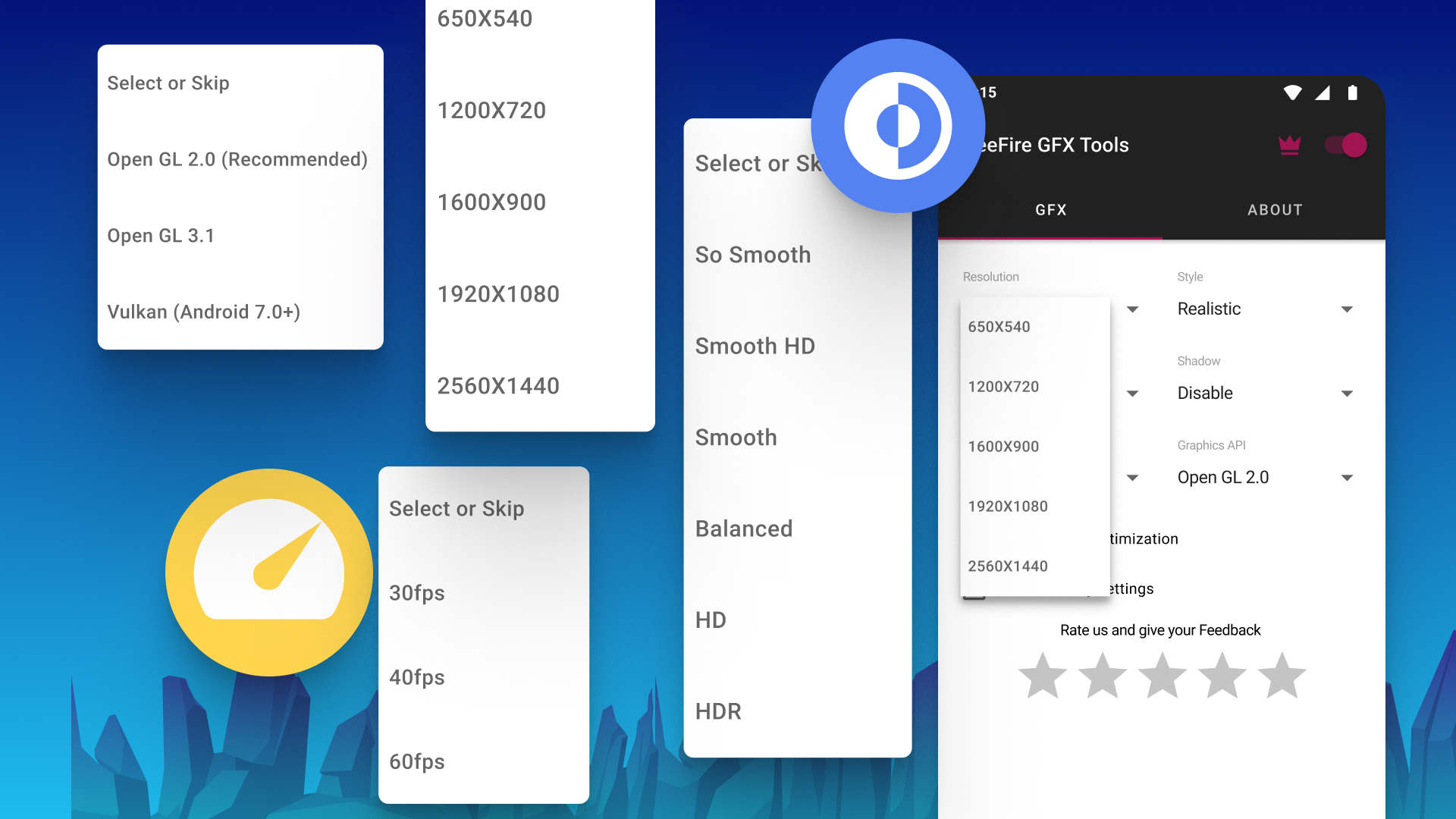 اسکرین شات 6 برنامه GFX Tool - Game Booster
