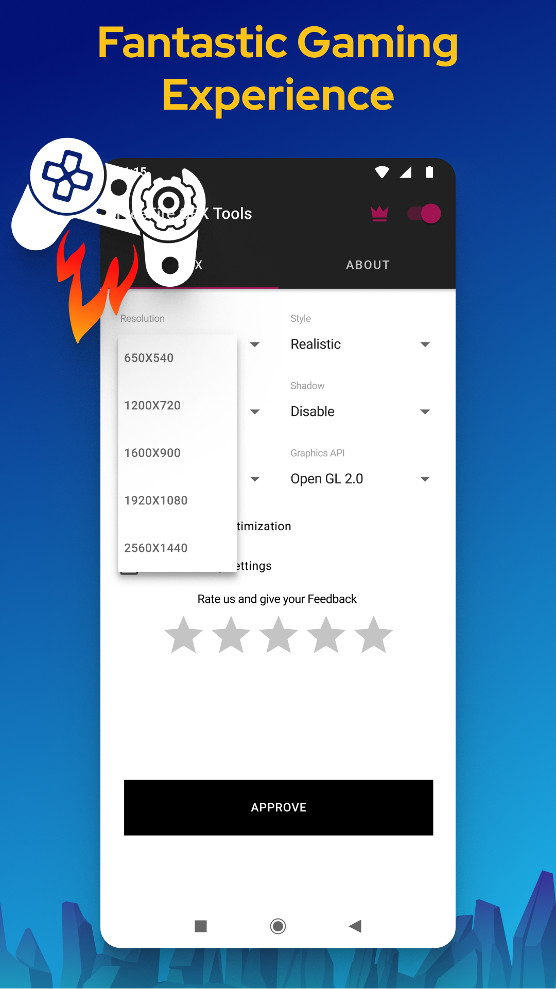 اسکرین شات 3 برنامه GFX Tool - Game Booster