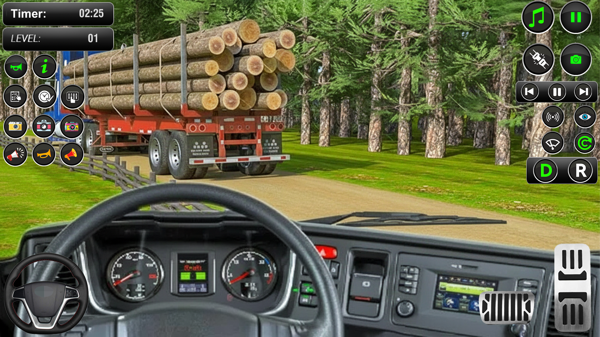اسکرین شات 1 بازی City Cargo Truck Game 3D