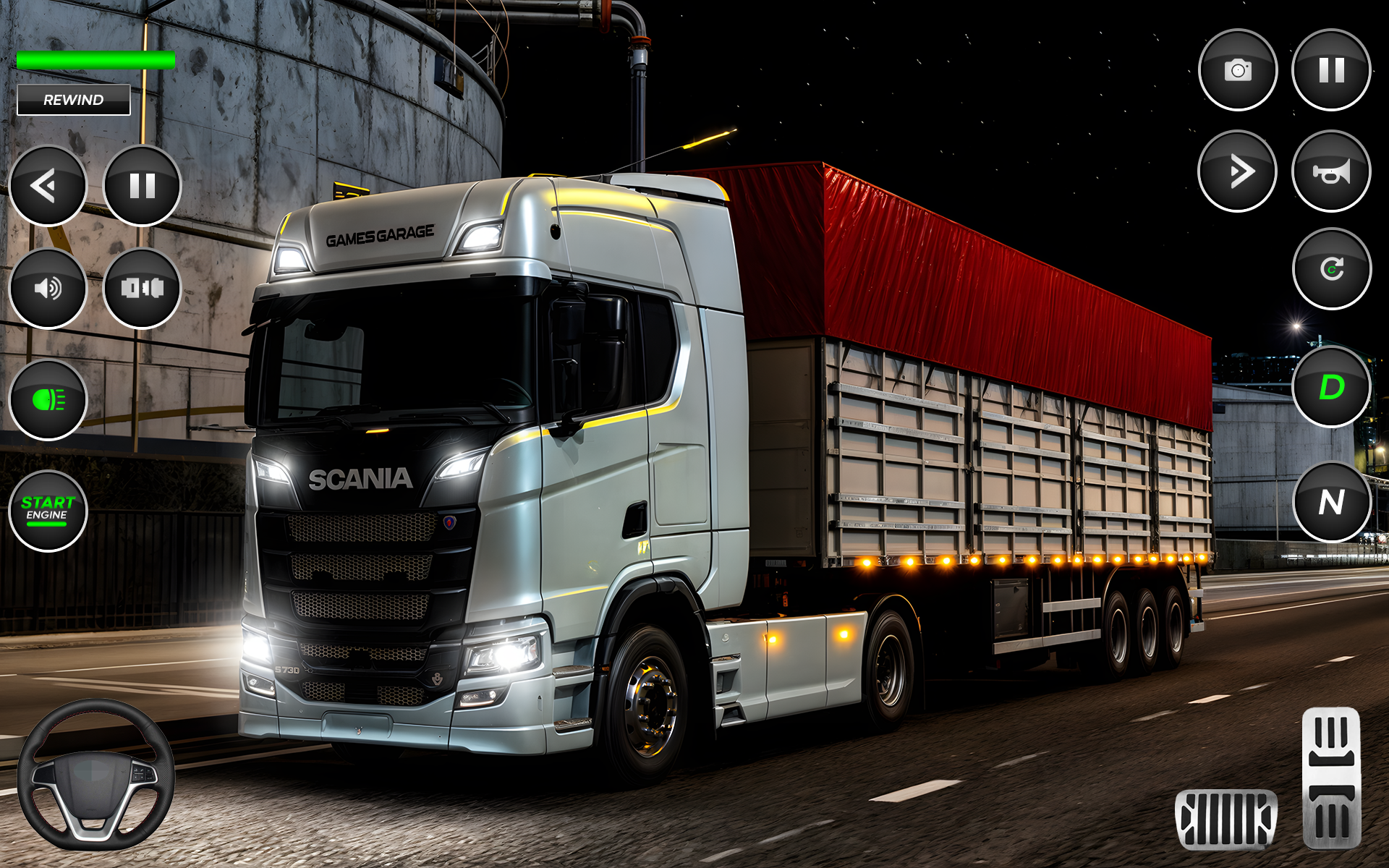 اسکرین شات 5 بازی City Cargo Truck Game 3D