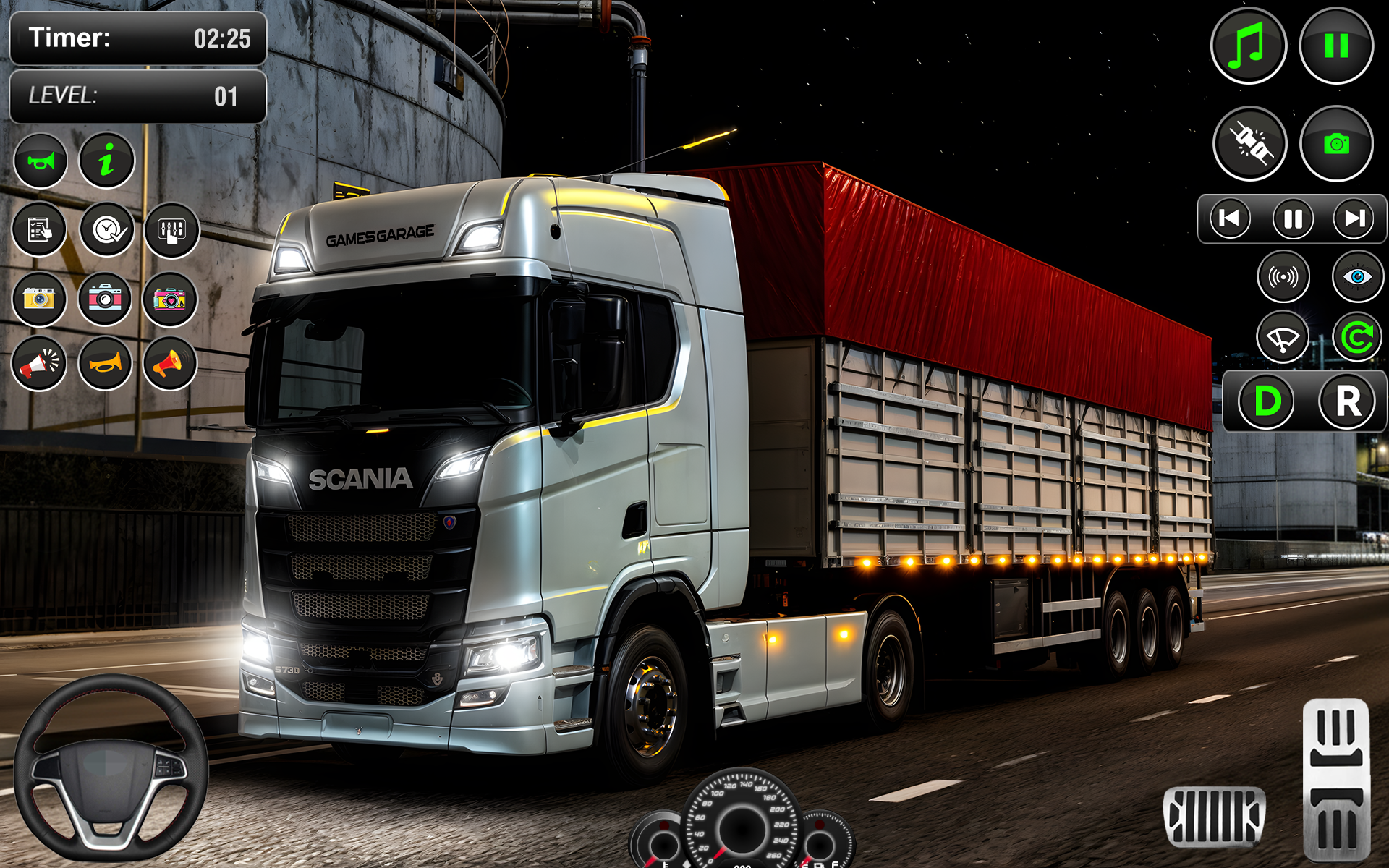 اسکرین شات 6 بازی City Cargo Truck Game 3D