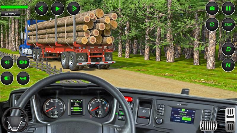 اسکرین شات 1 بازی City Cargo Truck Game 3D