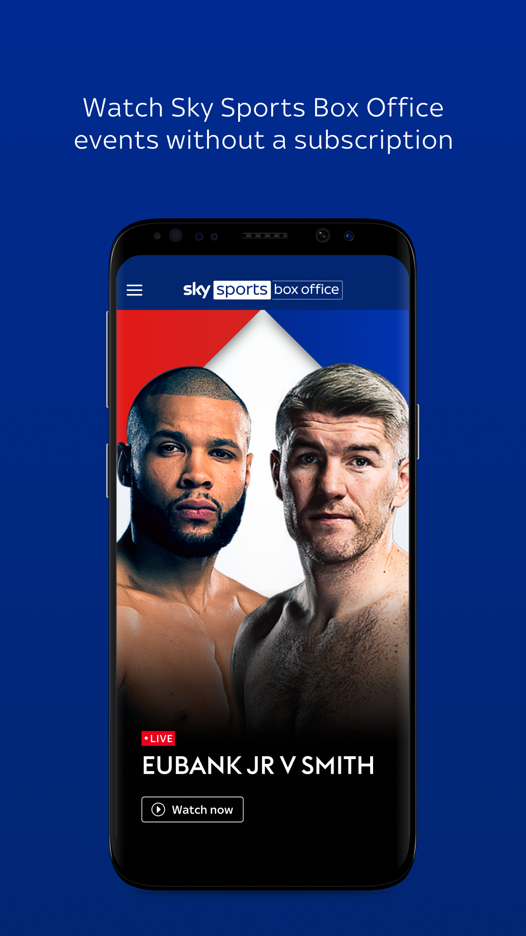 اسکرین شات 1 برنامه Sky Sports Box Office