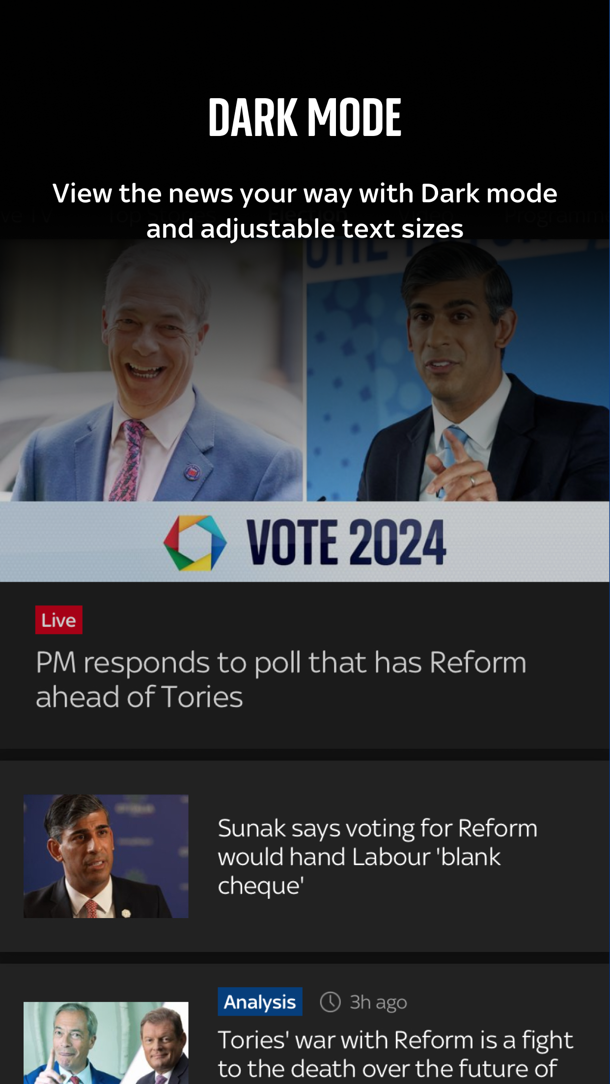 اسکرین شات 5 برنامه Sky News: Breaking, UK & World