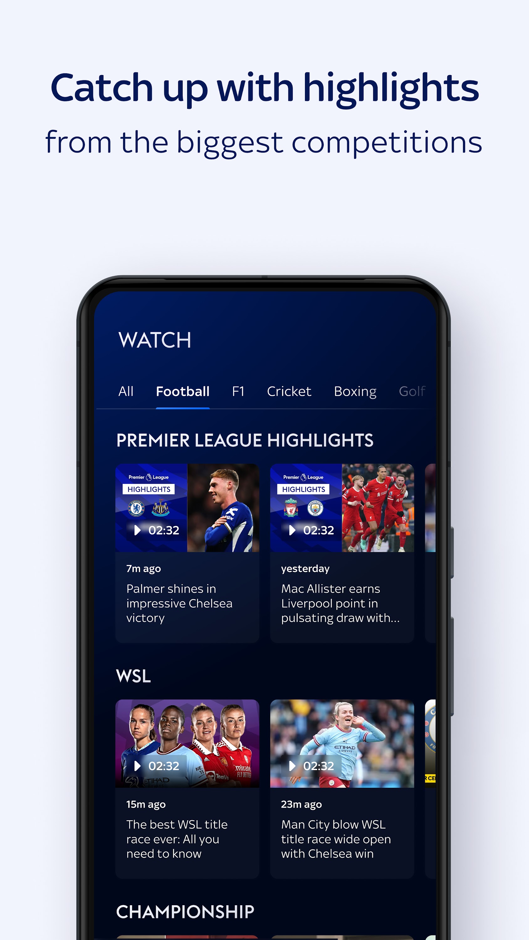 اسکرین شات 5 برنامه Sky Sports
