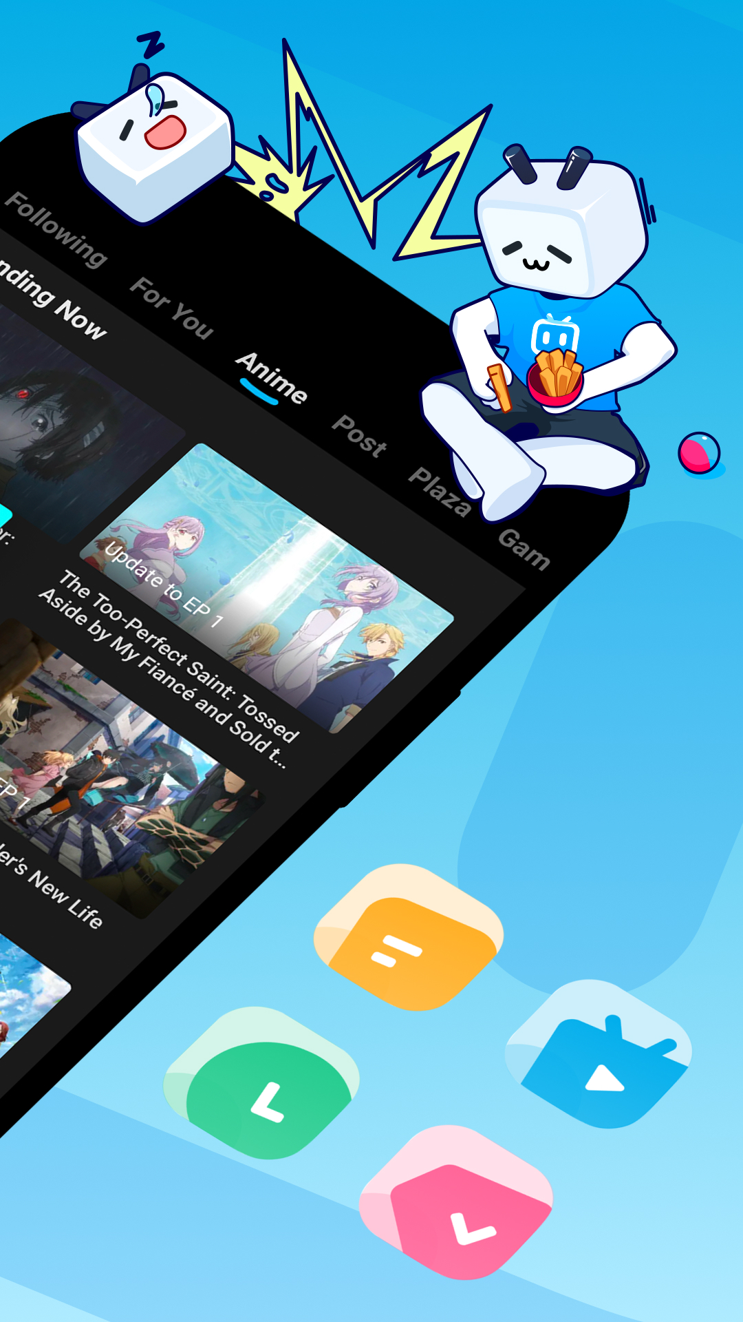 اسکرین شات 2 برنامه BiliBili -HD Anime, Videos