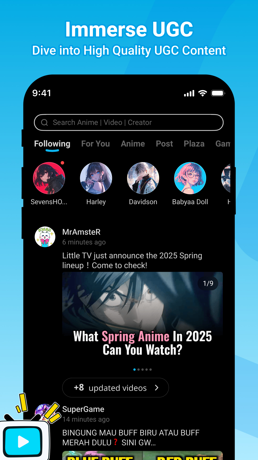 اسکرین شات 7 برنامه BiliBili -HD Anime, Videos