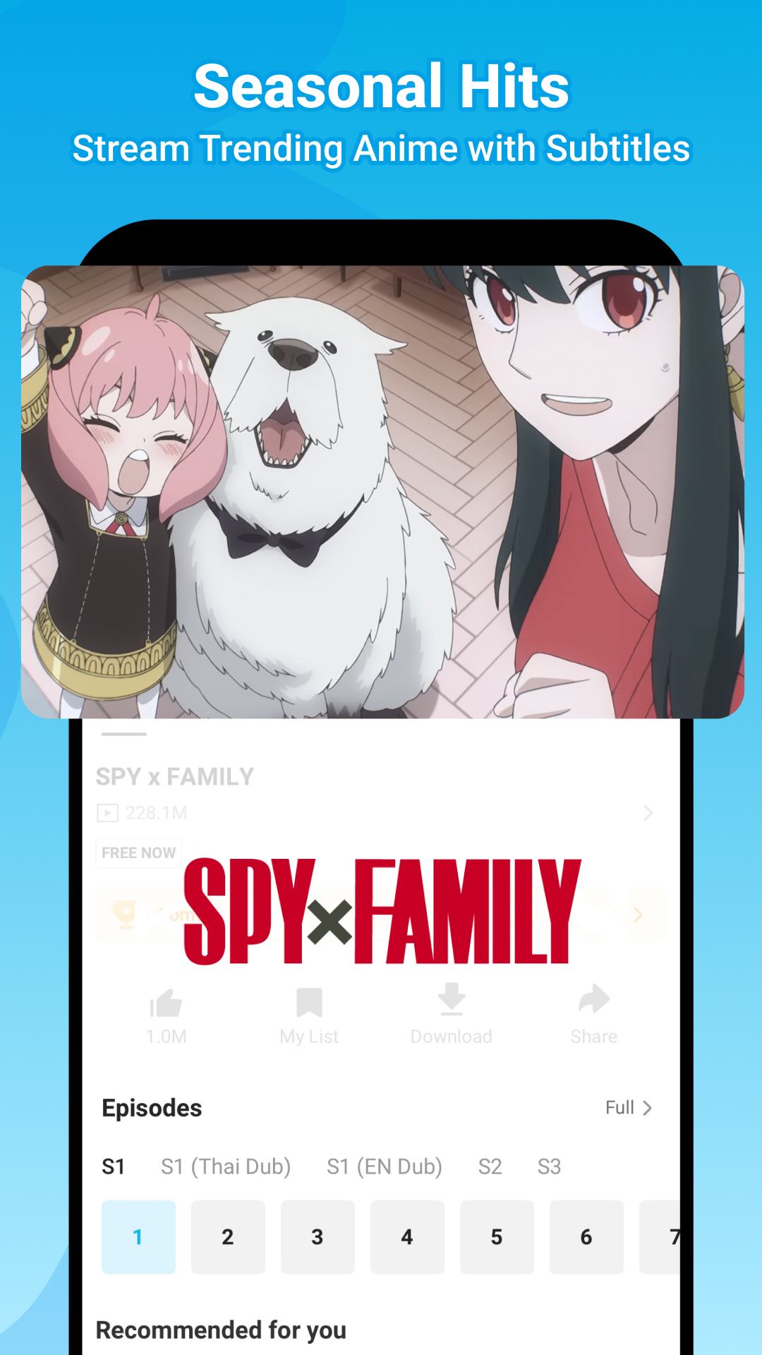 اسکرین شات 3 برنامه BiliBili -HD Anime, Videos