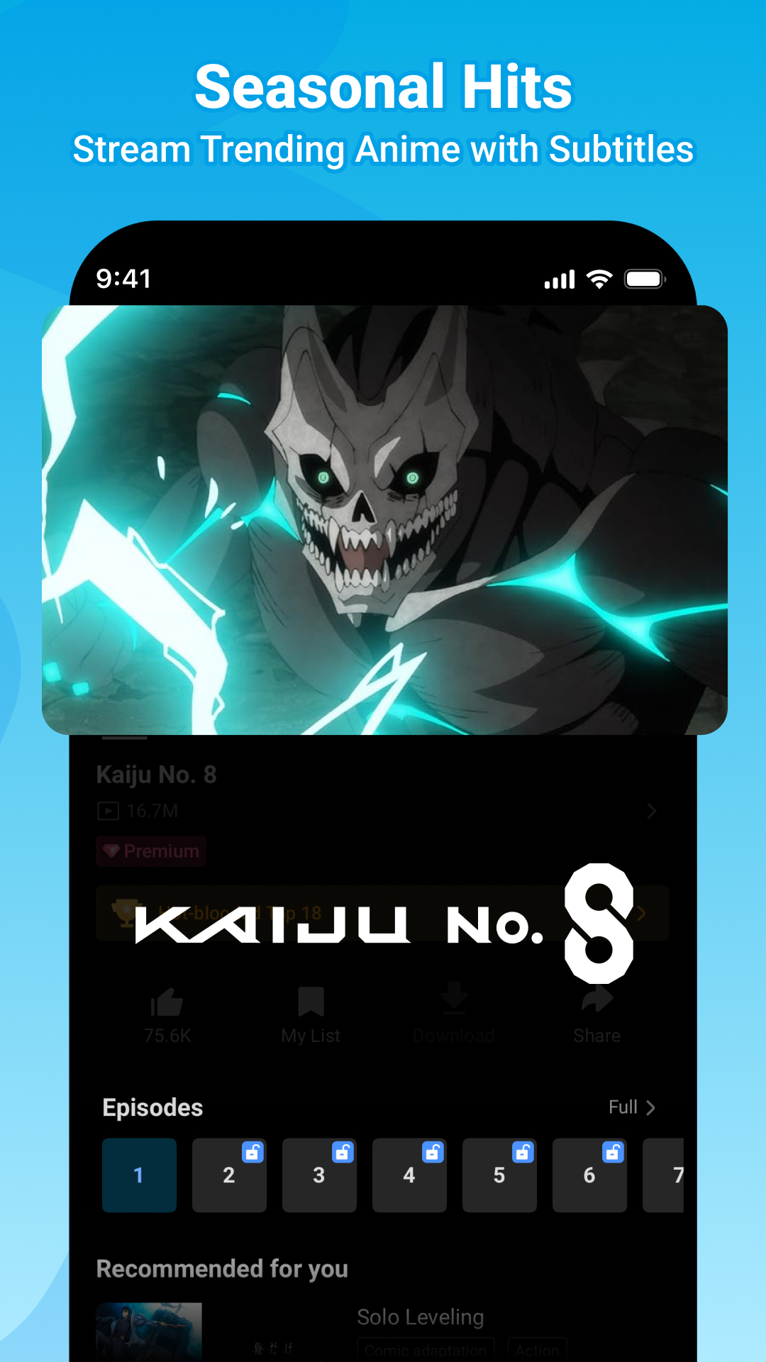 اسکرین شات 3 برنامه BiliBili -HD Anime, Videos