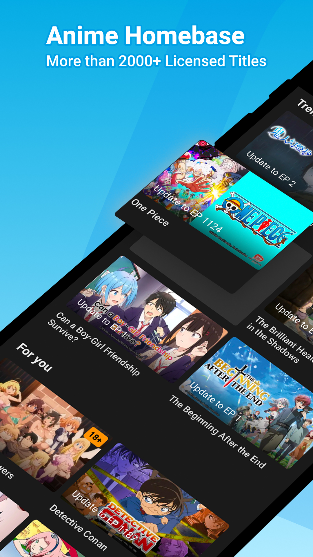 اسکرین شات 1 برنامه BiliBili -HD Anime, Videos