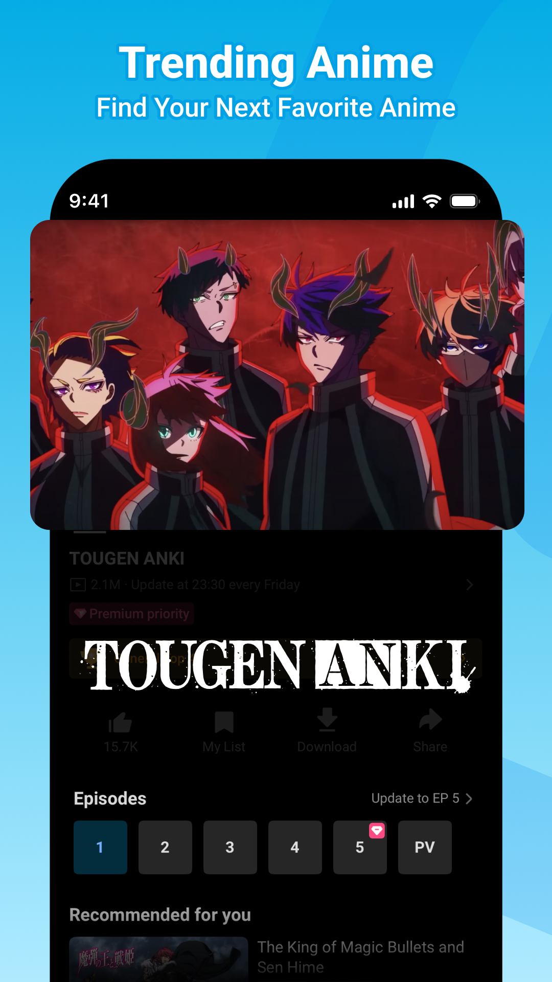 اسکرین شات 4 برنامه BiliBili -HD Anime, Videos