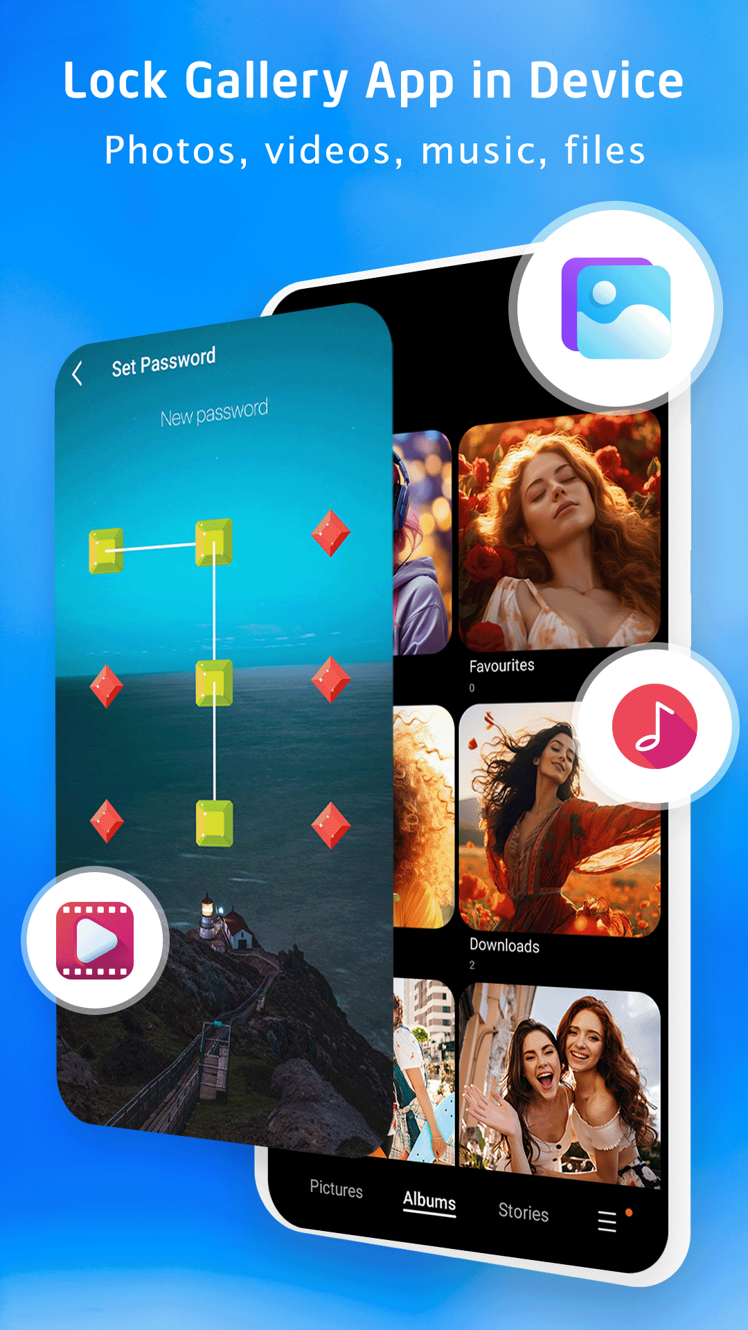 اسکرین شات 8 برنامه App lock - Fingerprint