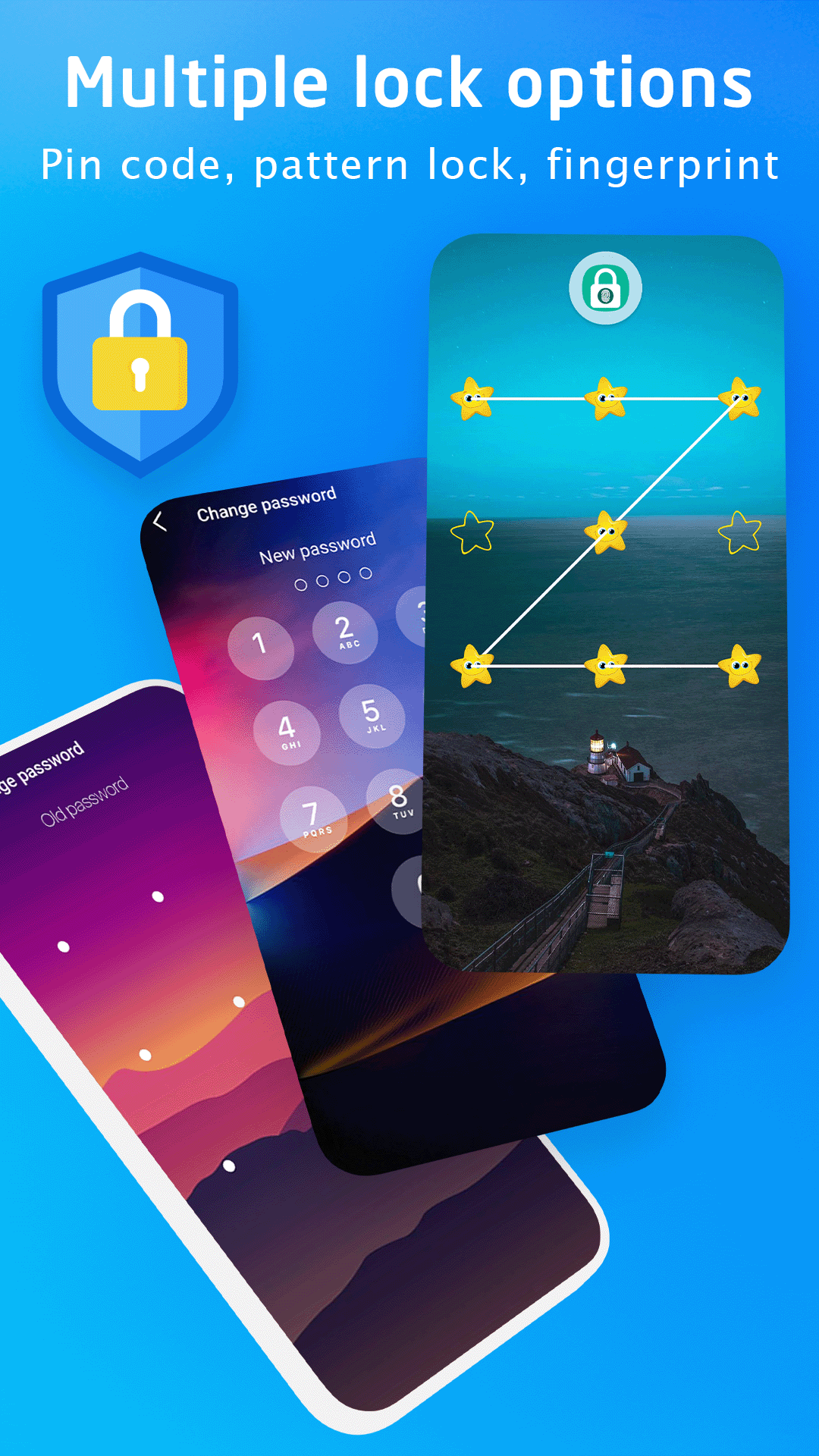 اسکرین شات 2 برنامه App lock - Fingerprint