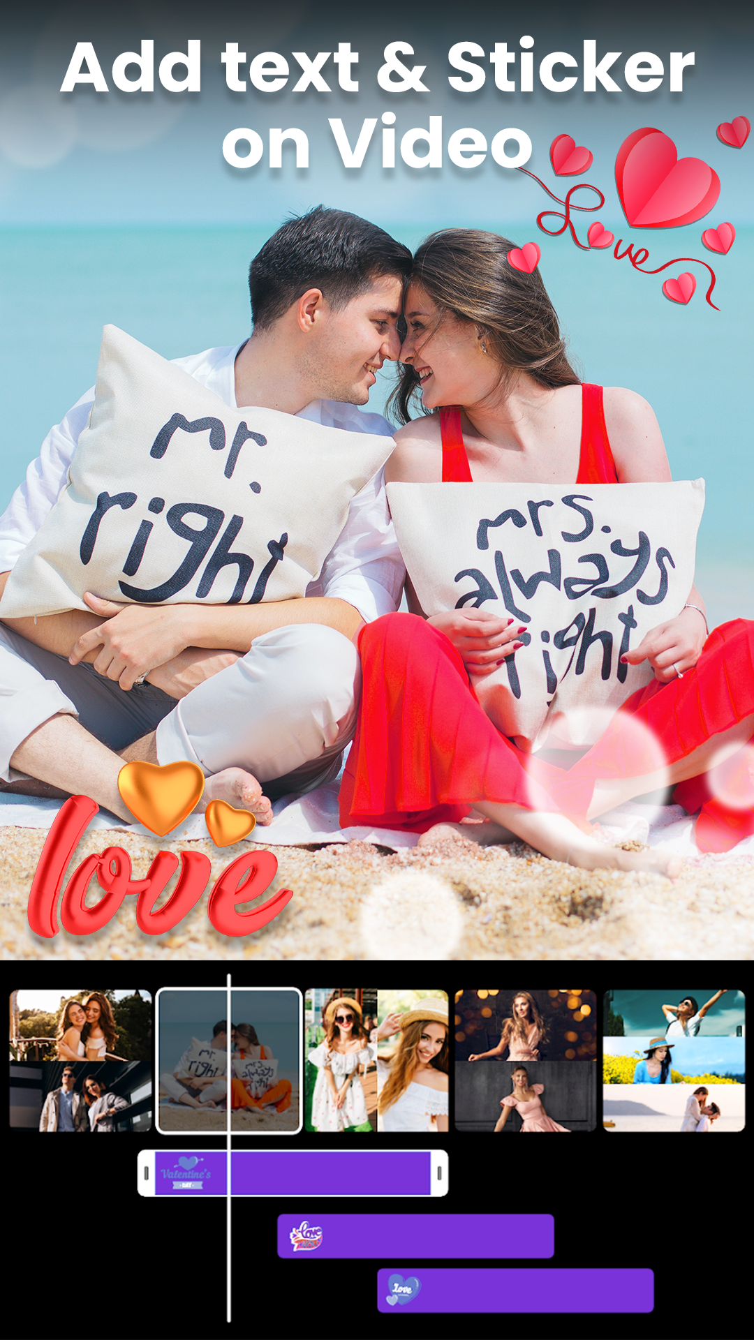 اسکرین شات 7 برنامه Video Maker with Music